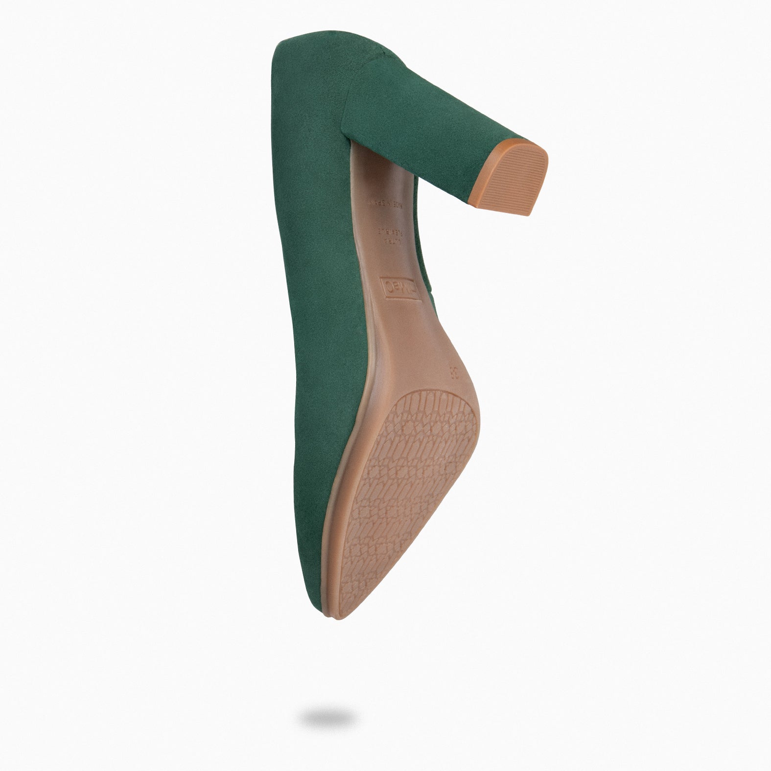 URBAN - Zapatos de tacón alto de ante VERDE - miMaO ®