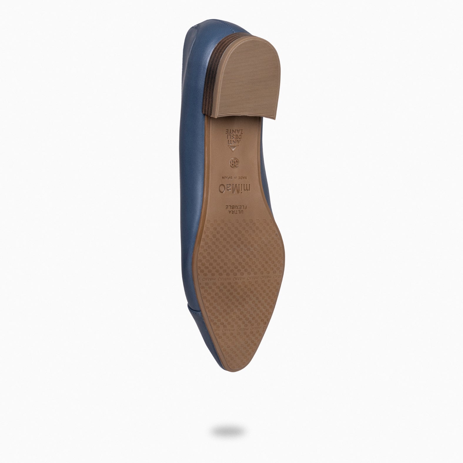 MARIE – BLUE Pointed toe flats 