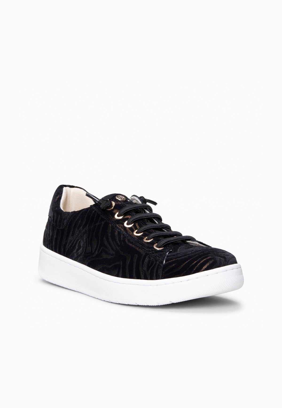 NANTES - Zapatillas de piel CEBRA BRONCE