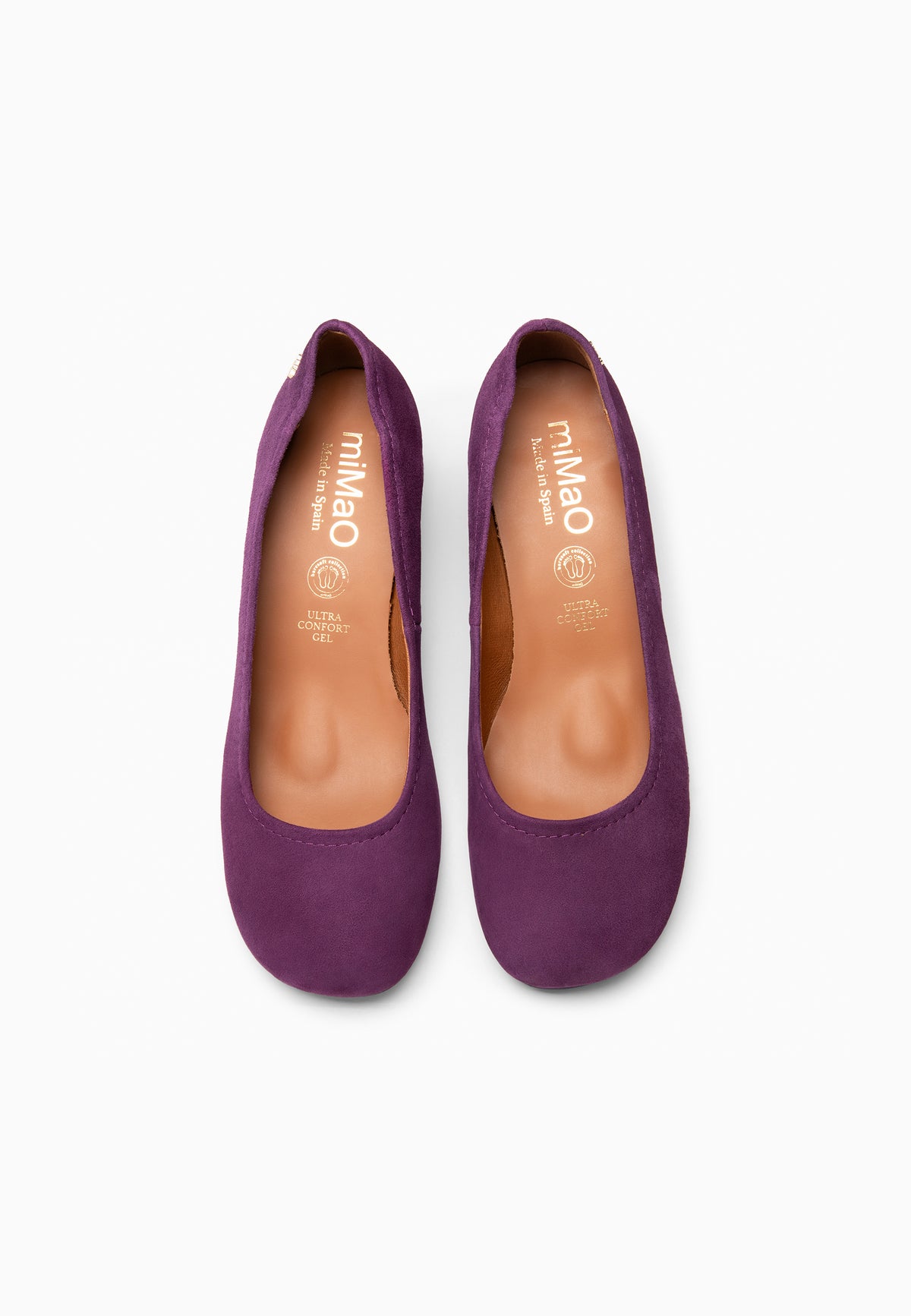 Urban Baresoft -  Sapatos de salto para pés largos ROXO