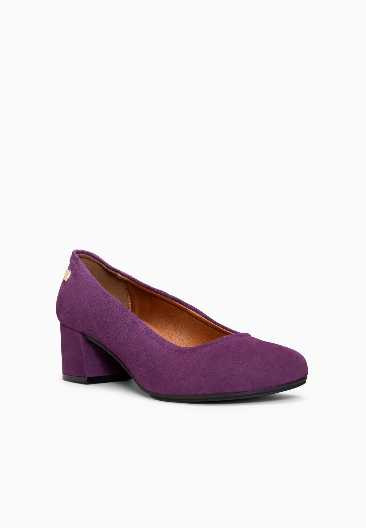 Urban Baresoft -  Sapatos de salto para pés largos ROXO
