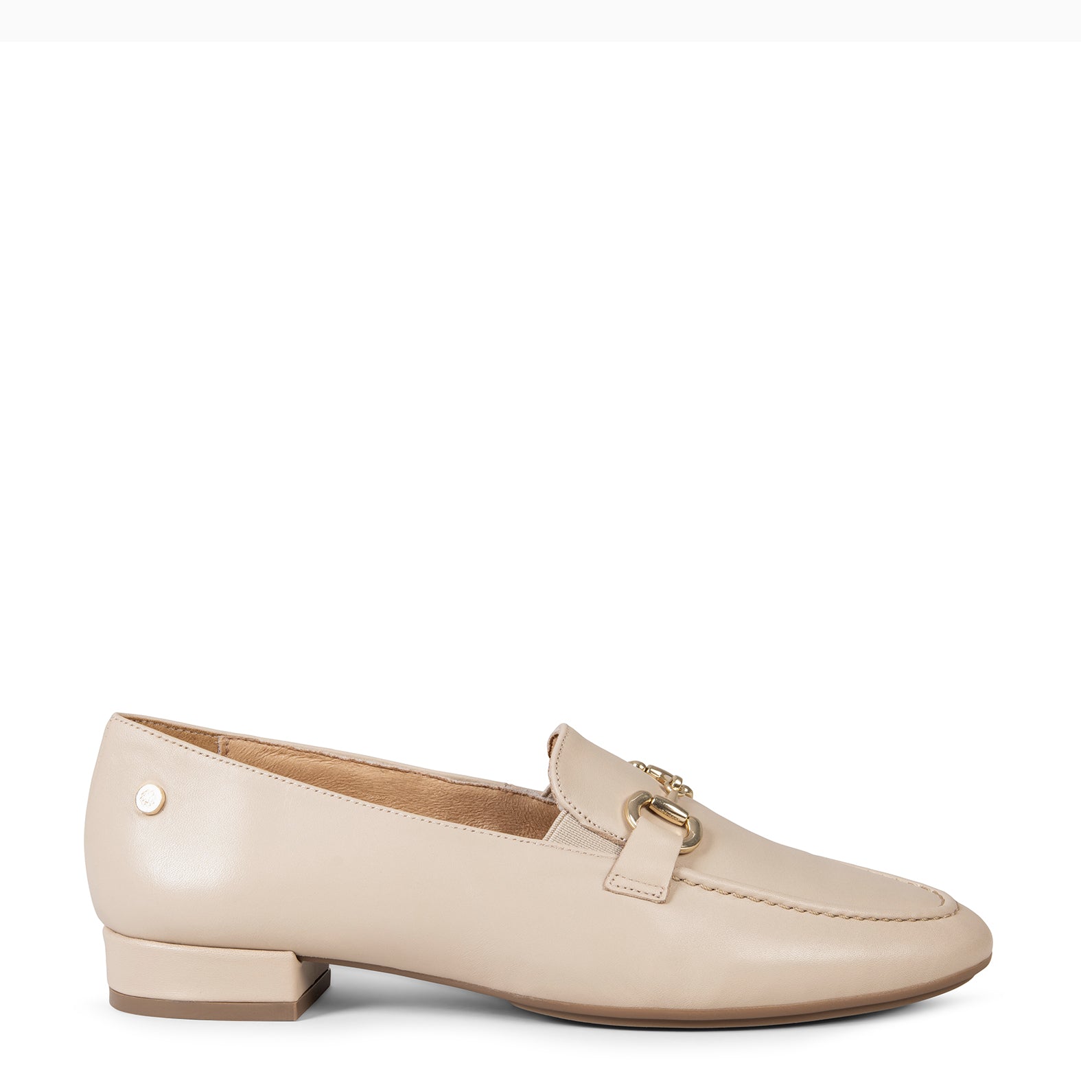 SERENA - MOCASÍN PIEL DE NAPA BEIGE - miMaO ®