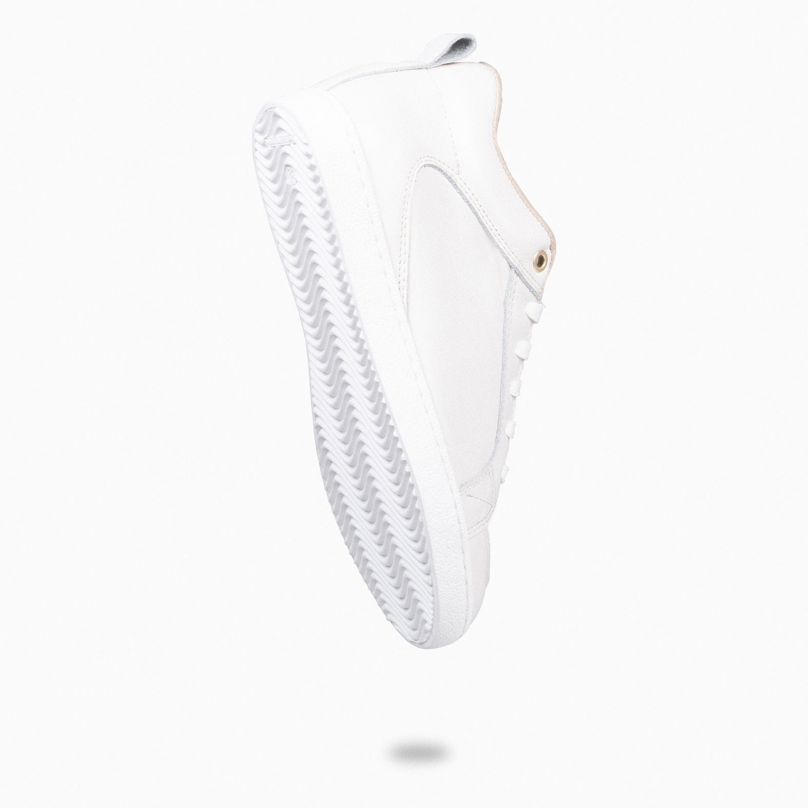 FRENCHY - Sneakers cuña interior mujer BLANCO y LEOPARDO - miMaO ®