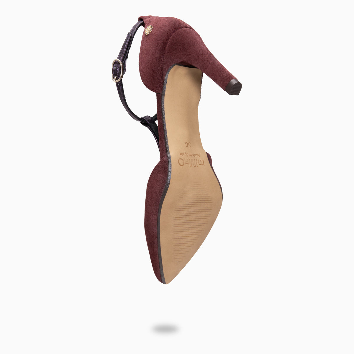 AMANDA - Zapatos de tacón alto BURDEOS