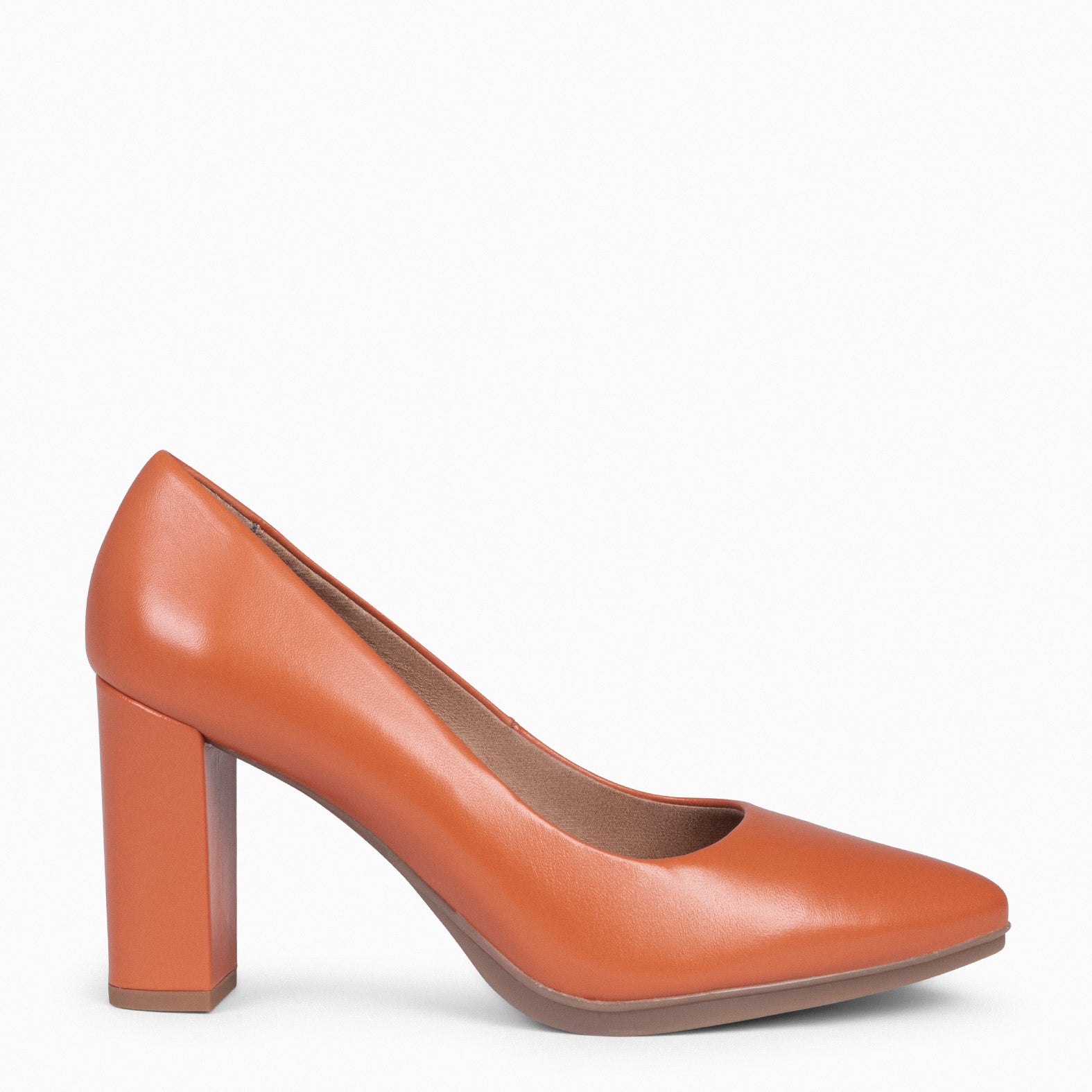URBAN SALON - Zapatos de tacón alto en napa NARANJA - miMaO ®