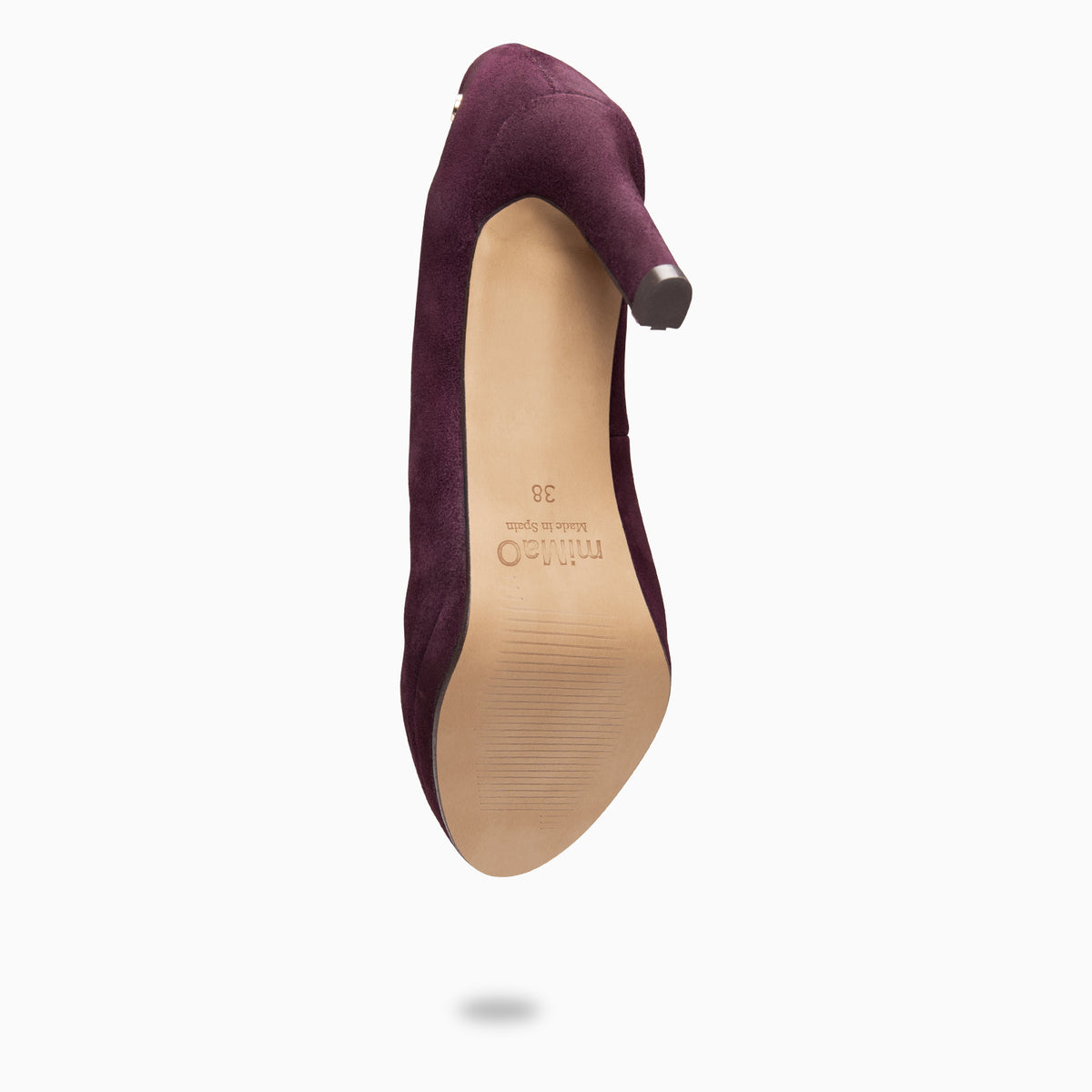 PLATAFORMA - Zapatos de tacón alto y plataforma CIRUELA