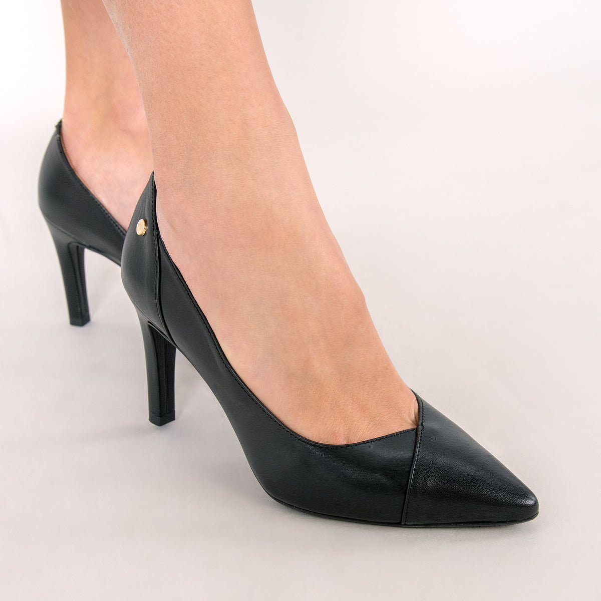 GLAM – Zapatos elegantes de tacón alto NEGRO