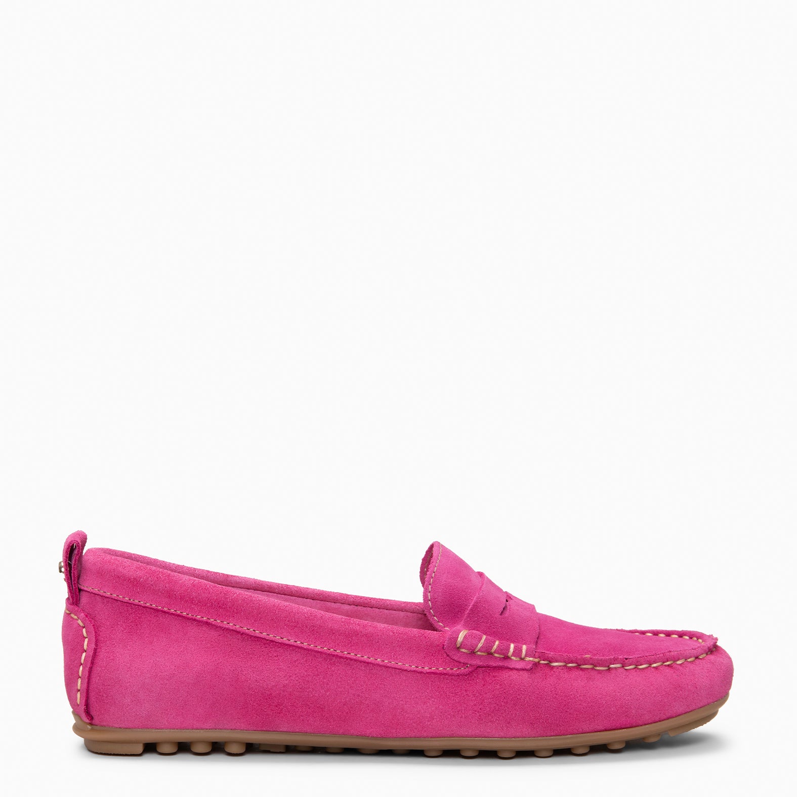 MONTEZ – Mocasín plano con plantilla extraíble FUCSIA - miMaO ®