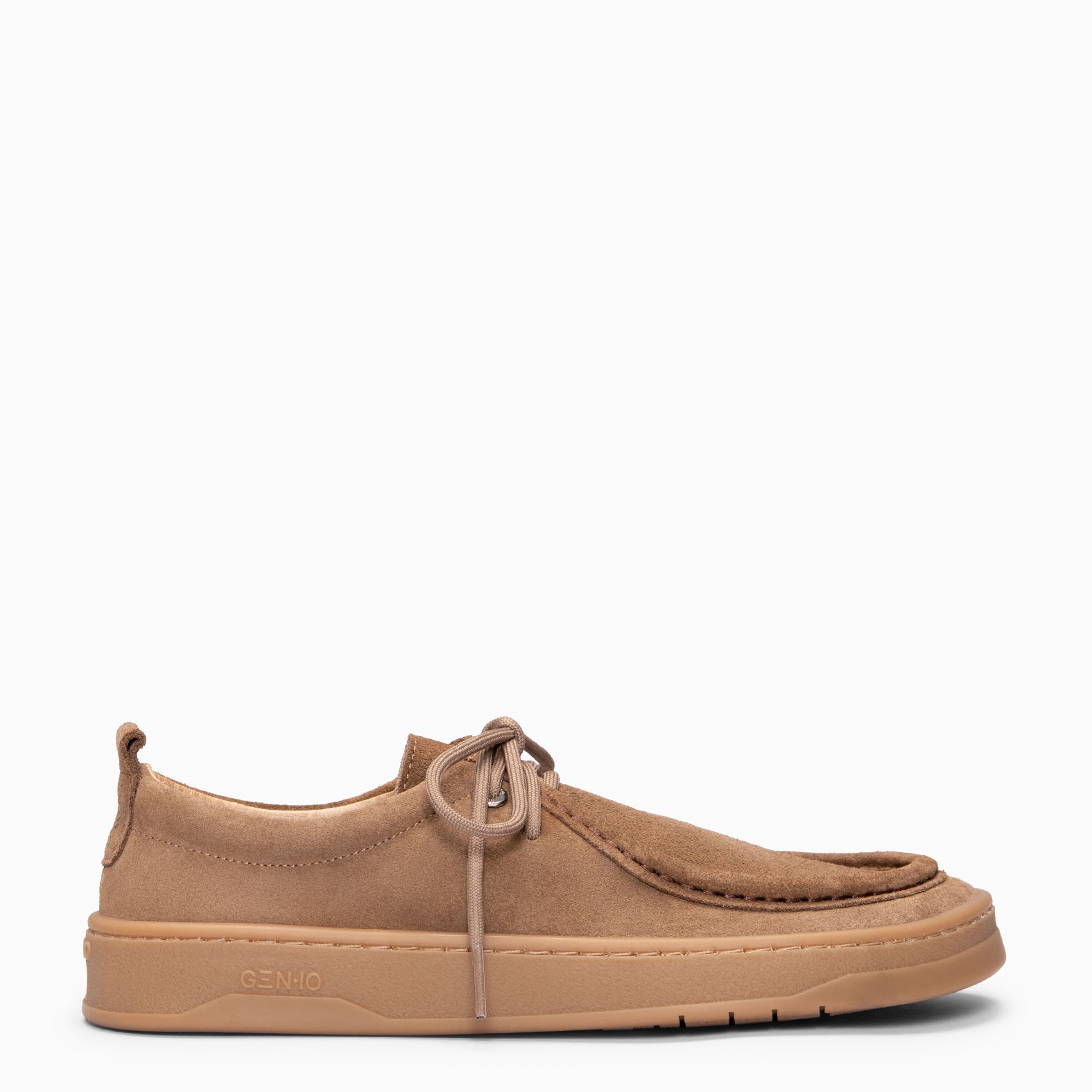 NIMBO - Mocasines de cordones Baresoft TAUPE