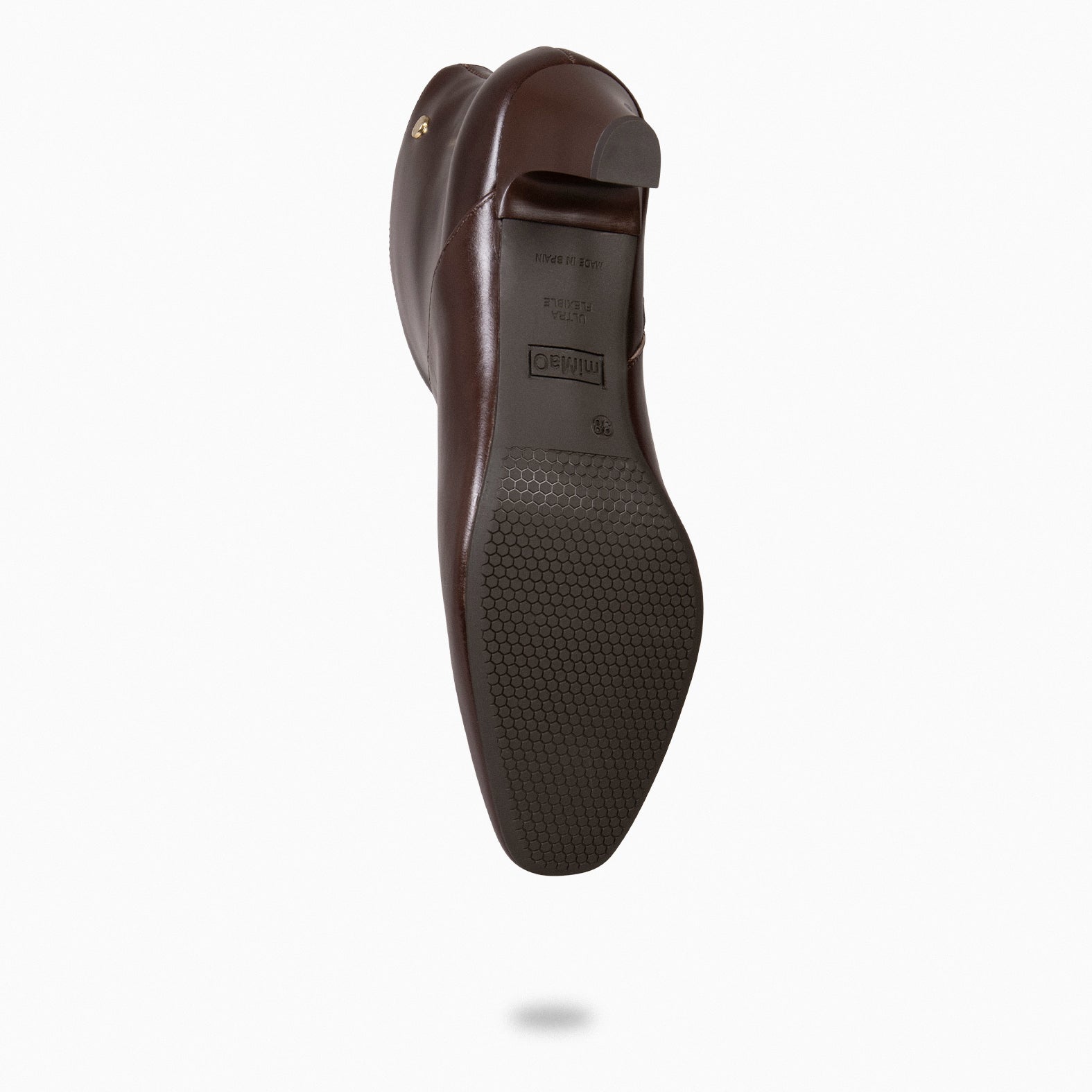LADY - Botines napa mujer MARRON - miMaO ®