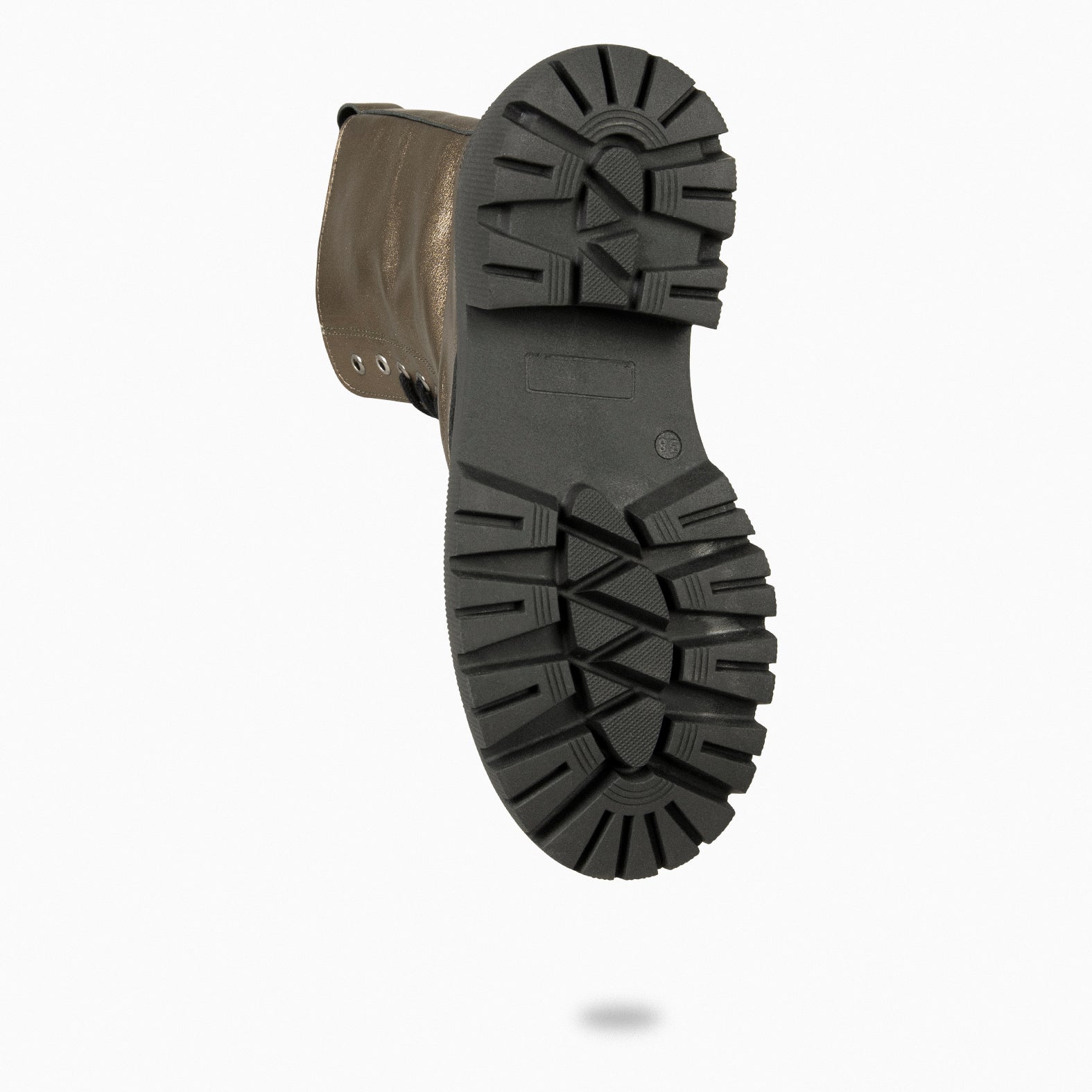 HALEN – Bottines militaires à semelle crantée DORÉ