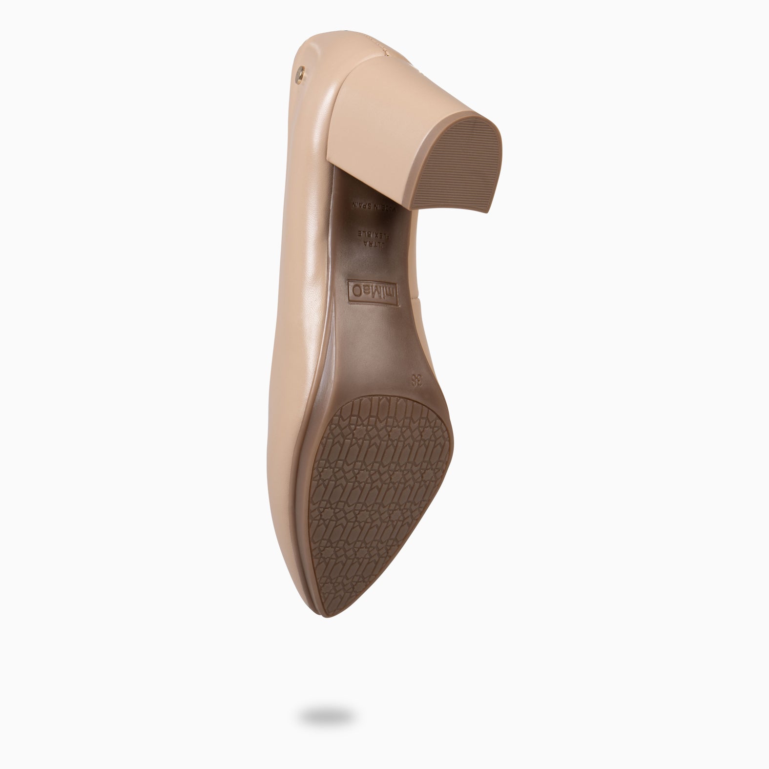 URBAN S SALÓN - Zapatos de tacón medio de napa TIERRA - miMaO ®