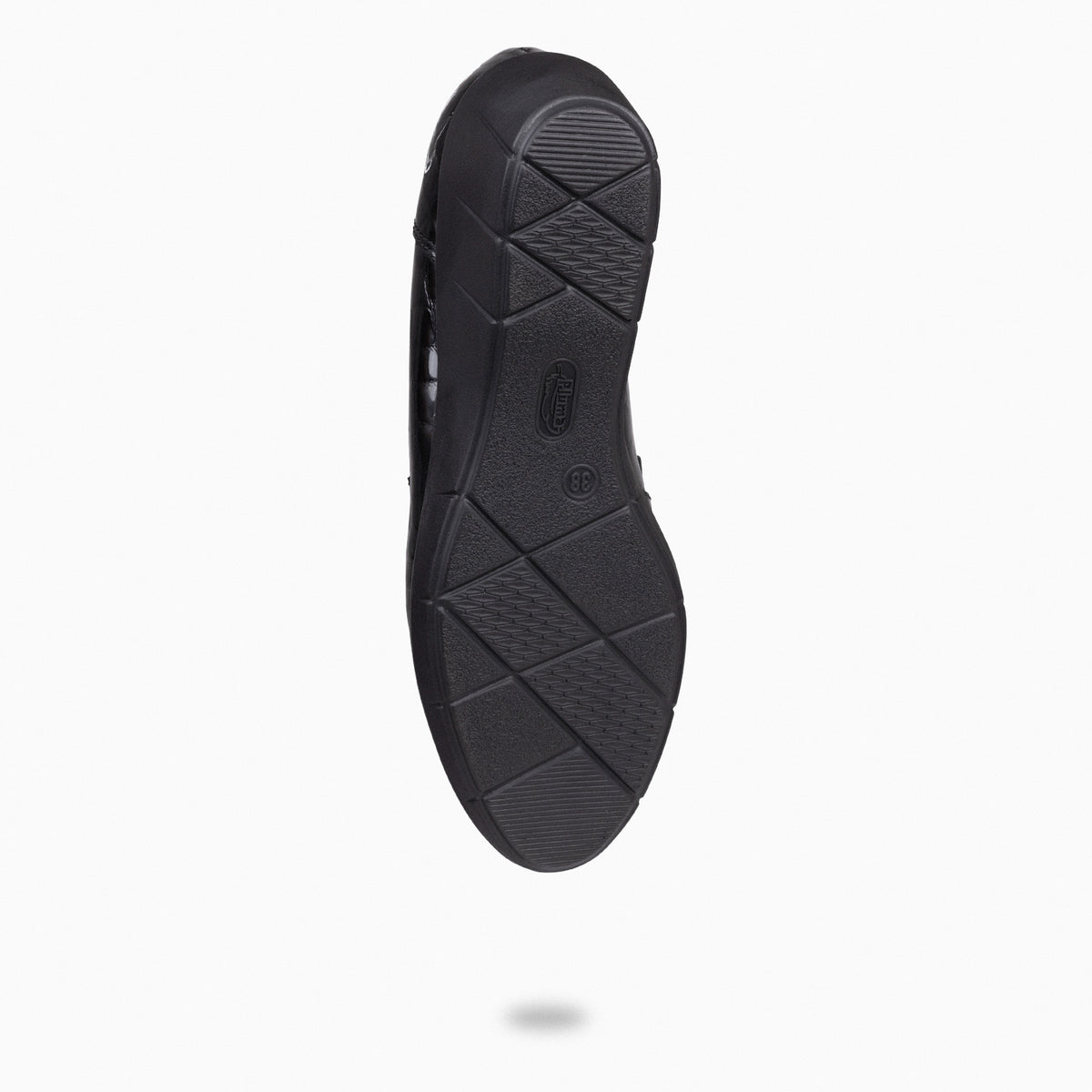 BORLAS COCO - Mocasín borlas mujer NEGRO