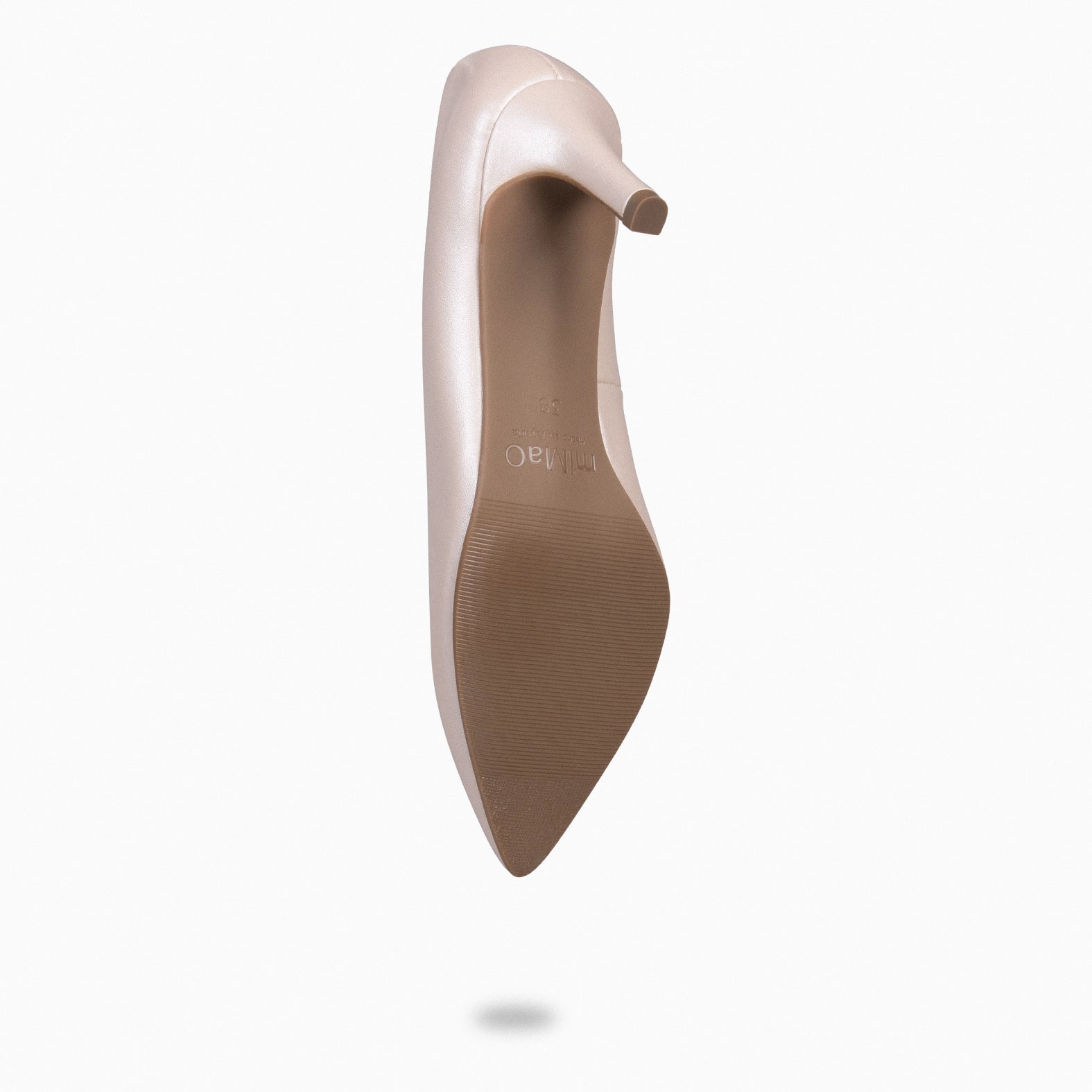 STILETTO SALÓN - Zapatos de tacón de aguja NUDE NACARADO - miMaO ®
