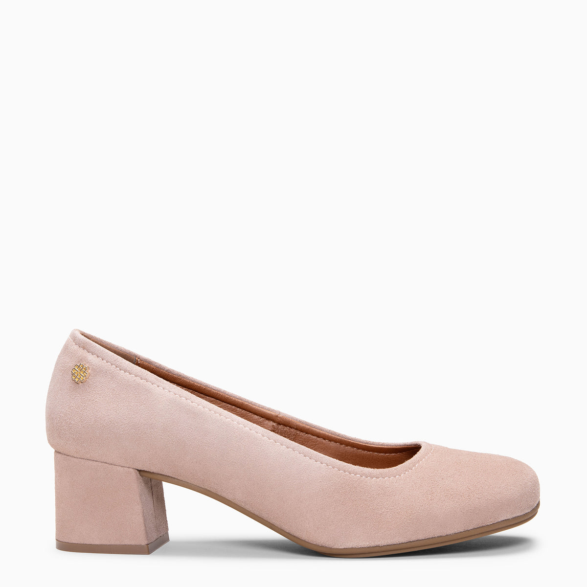 URBAN BARESOFT - Nude pumps met brede hak
