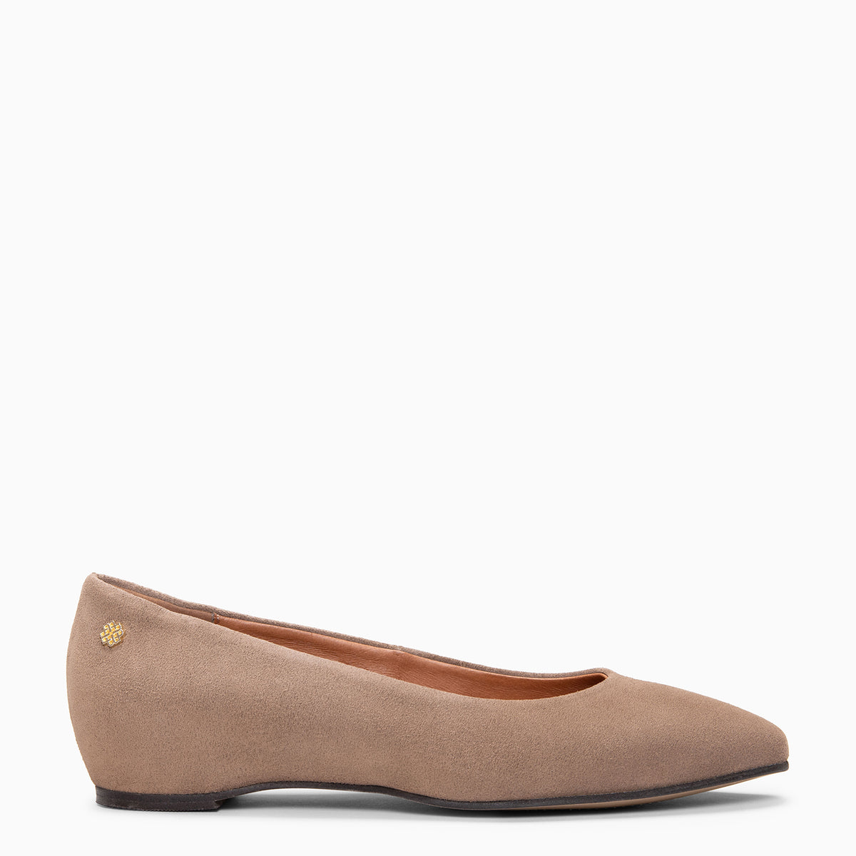 MALOU - Bailarinas con cuña interior TAUPE