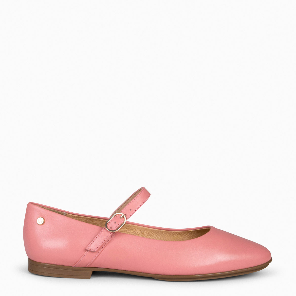 ROSALIE – PINK rounded toe Mary-Janes