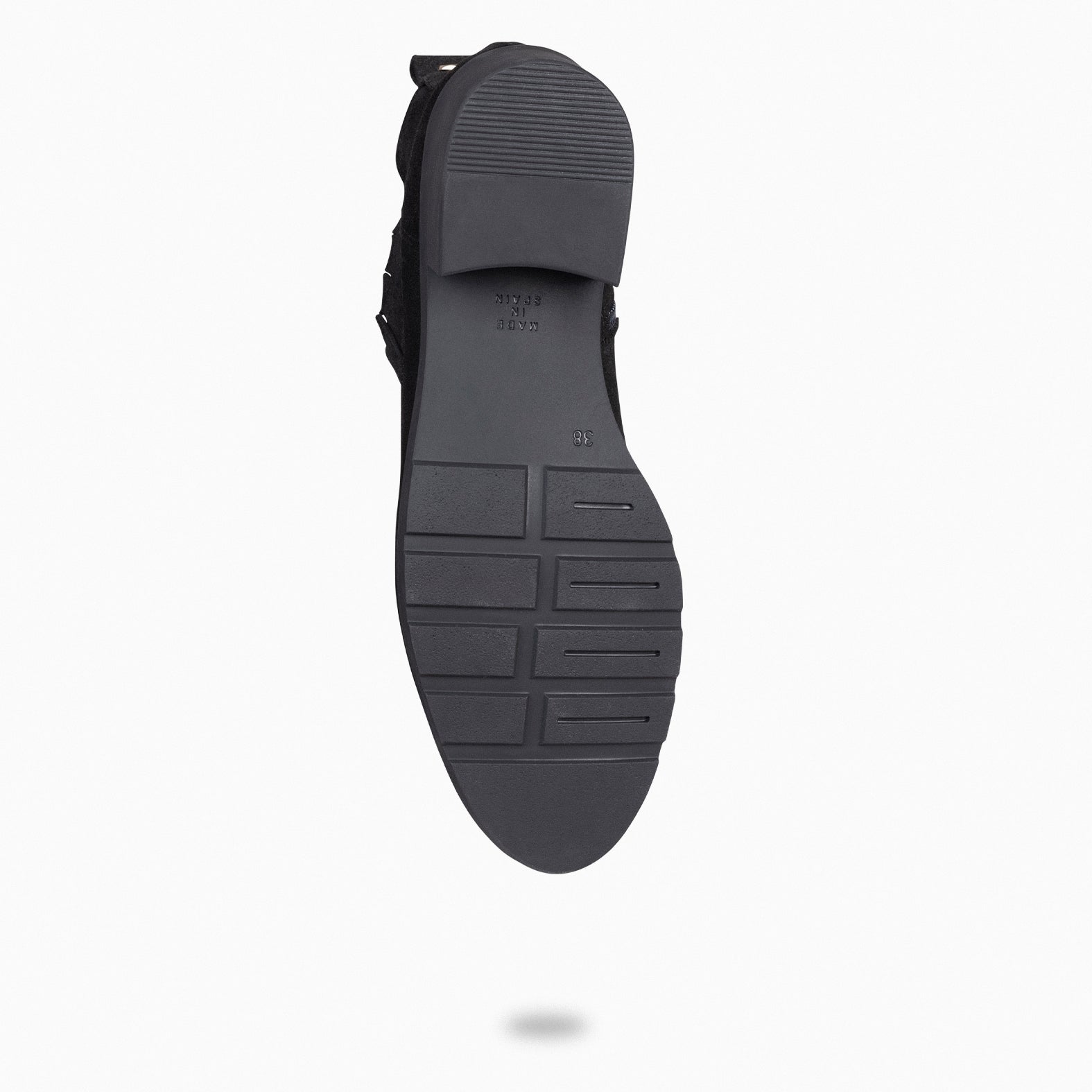 OHIO – BLACK Women low heel booties 