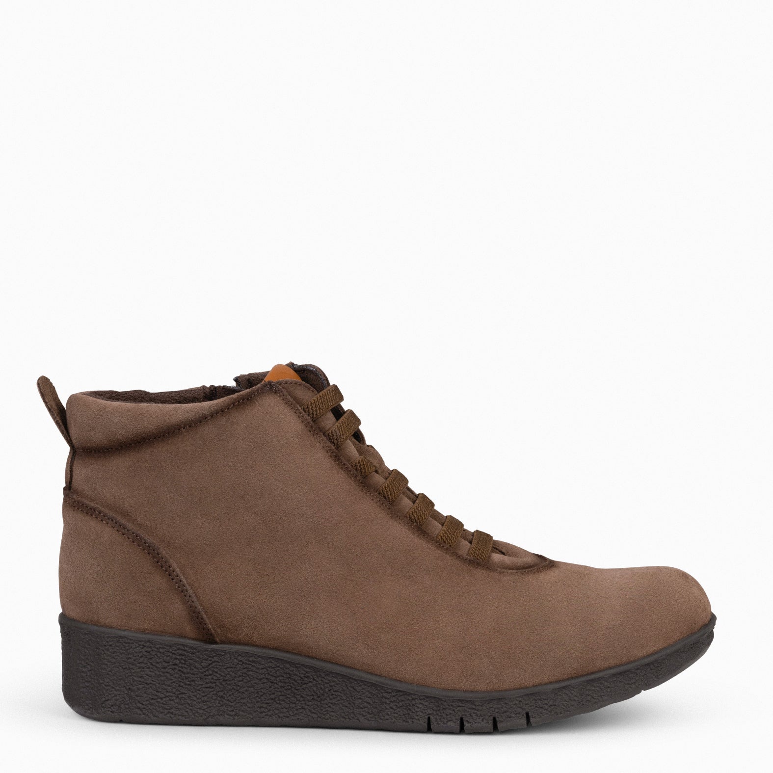 FLEXY - Zapatillas TAUPE abotinadas - miMaO ®