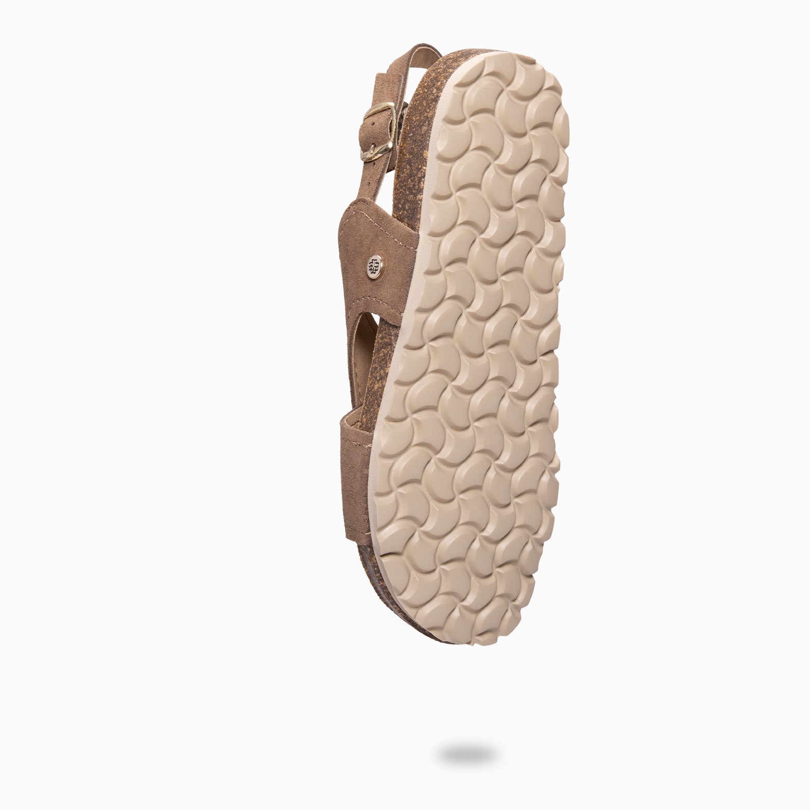 TULUM - TAUPE slingback sandals with BIO sole