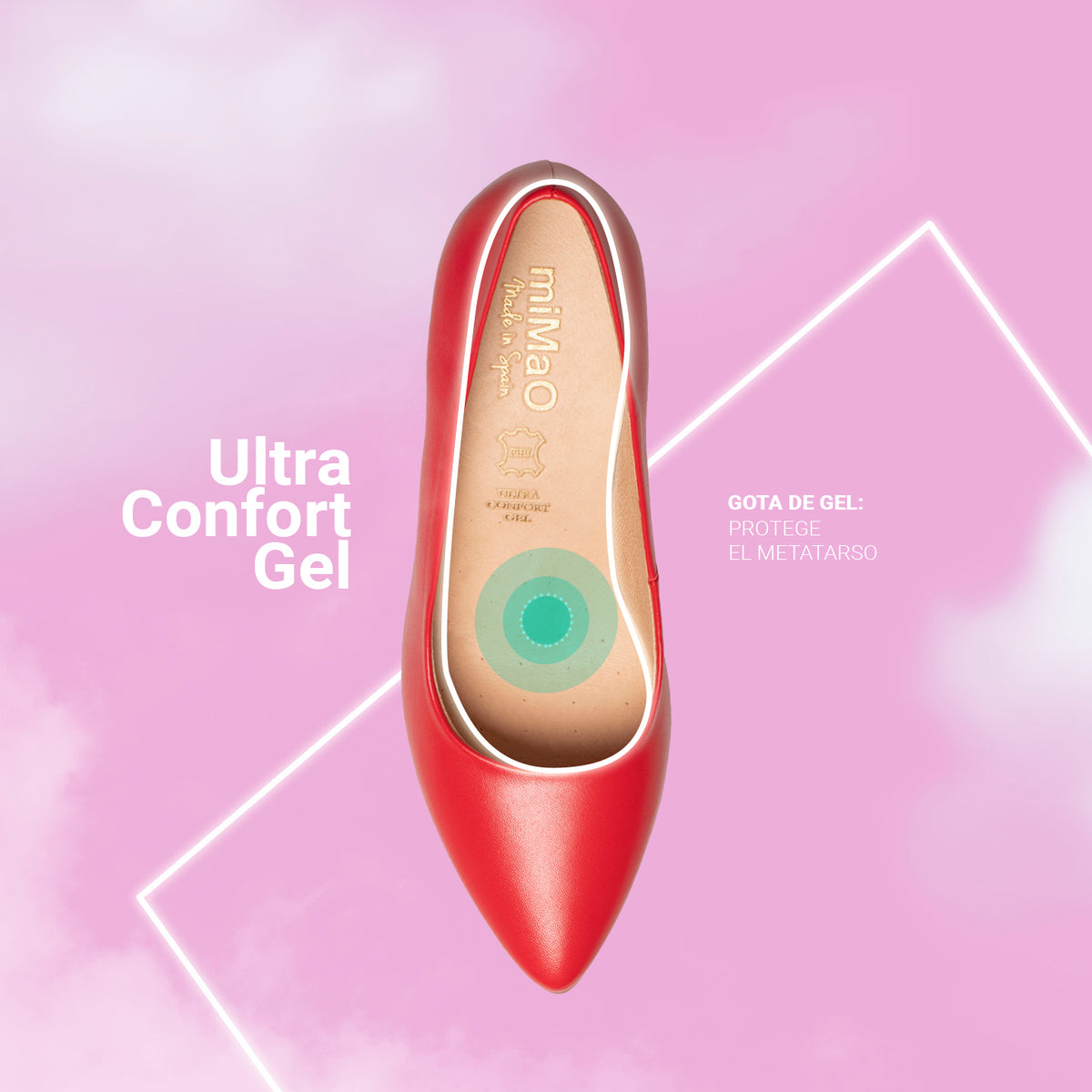 URBAN S SOIRÉE - Chaussures à talon moyen CAMEL