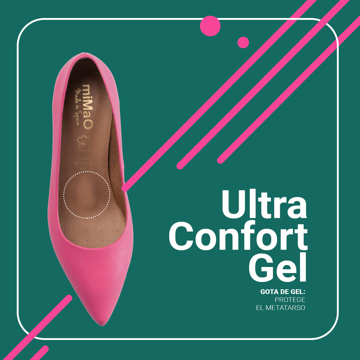 URBAN KITTEN - Zapatos con tacón de chupete NUDE - miMaO ®