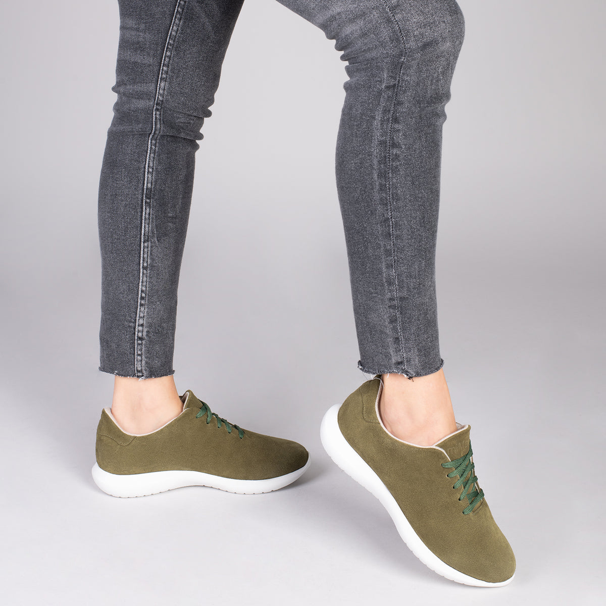WALK – Zapatillas cómodas de mujer VERDE