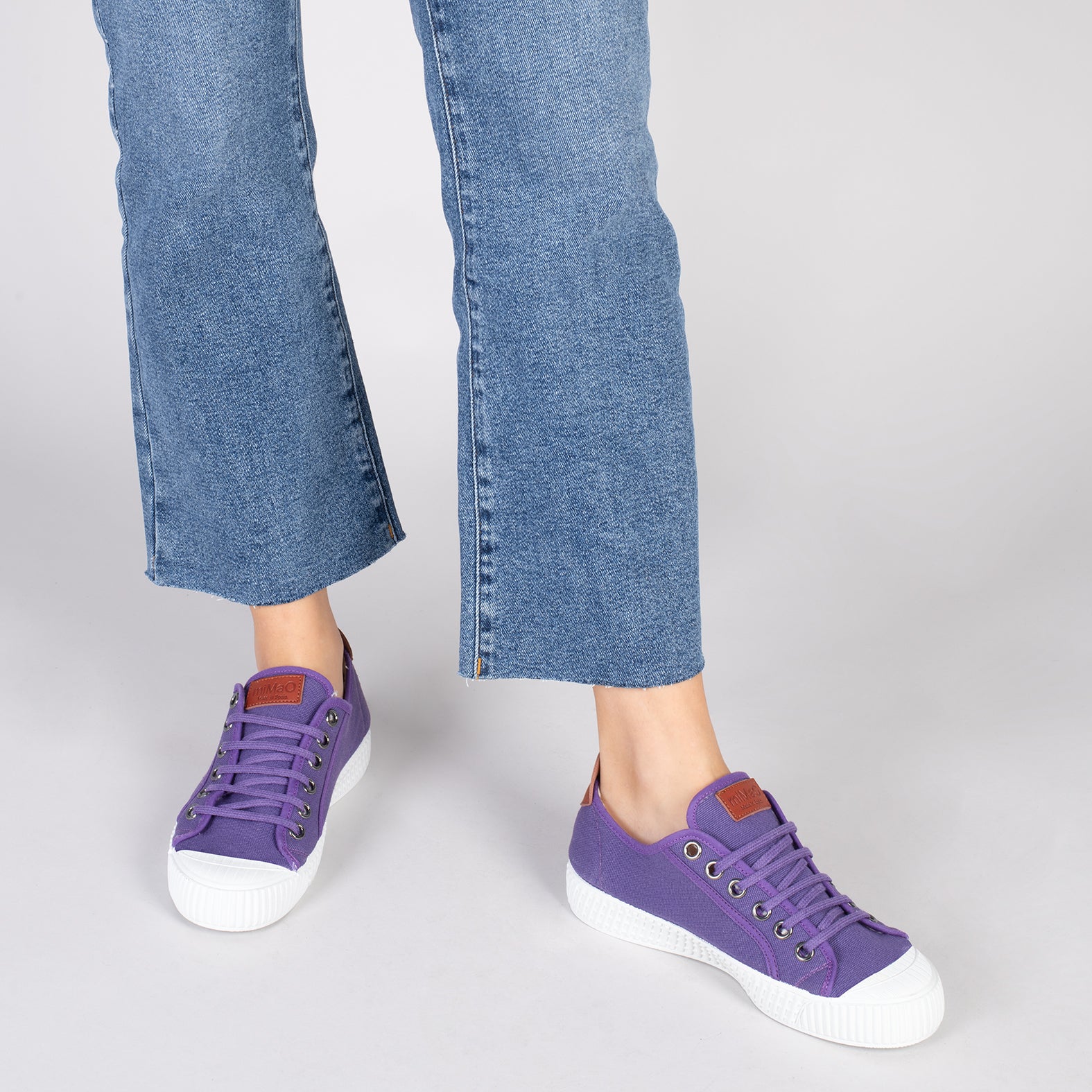 BAMBA – PURPLE water-repellent canvas sneaker