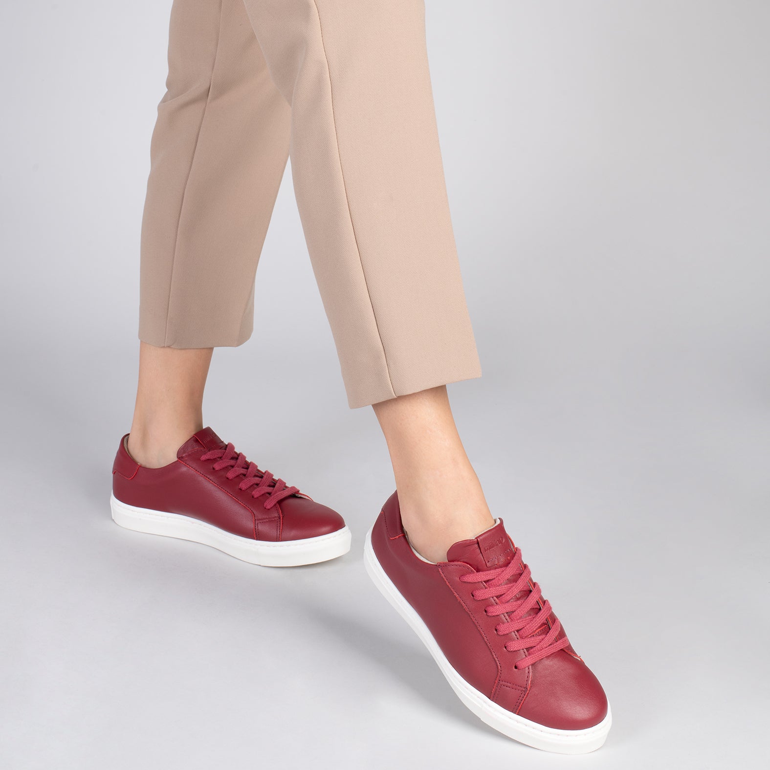 SNEAKER -  Zapatillas casual de mujer BURDEOS