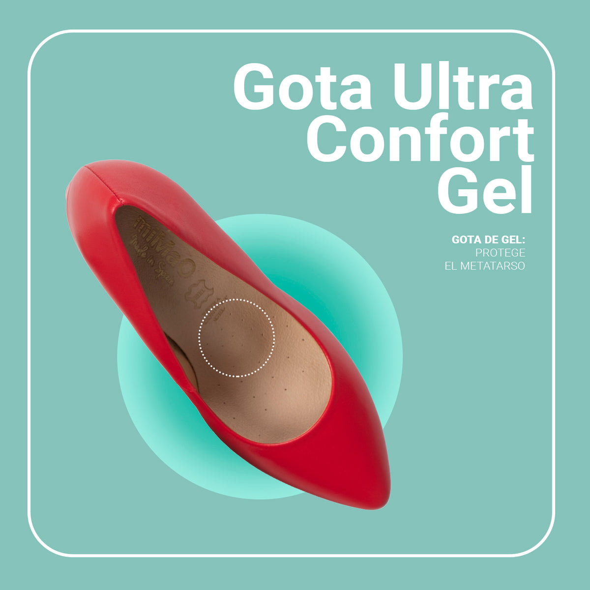URBAN SALON - Zapatos de tacón alto en napa AZUL