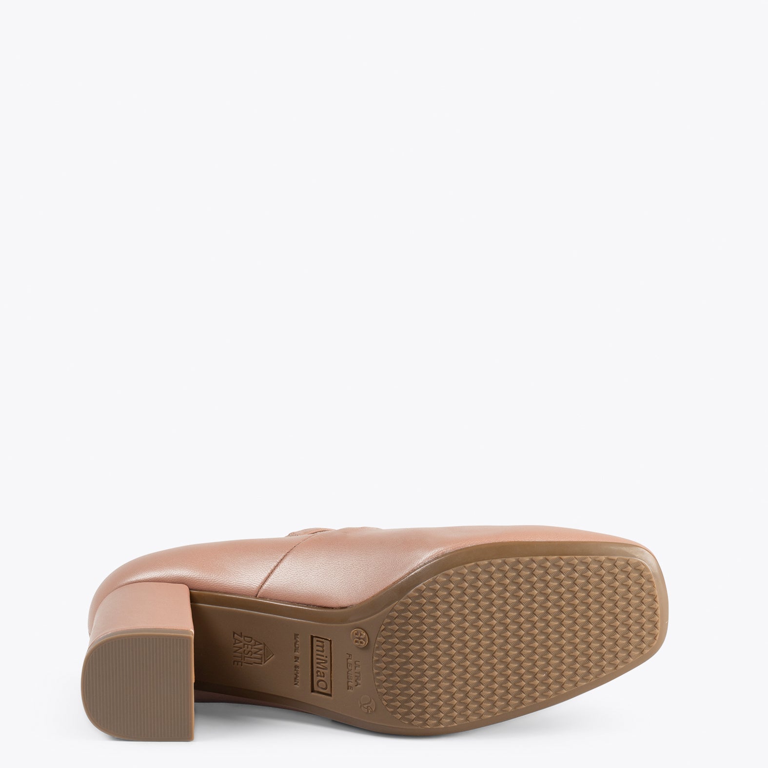 FEBRIS – Zapatos de napa con tiras NUDE - miMaO ®