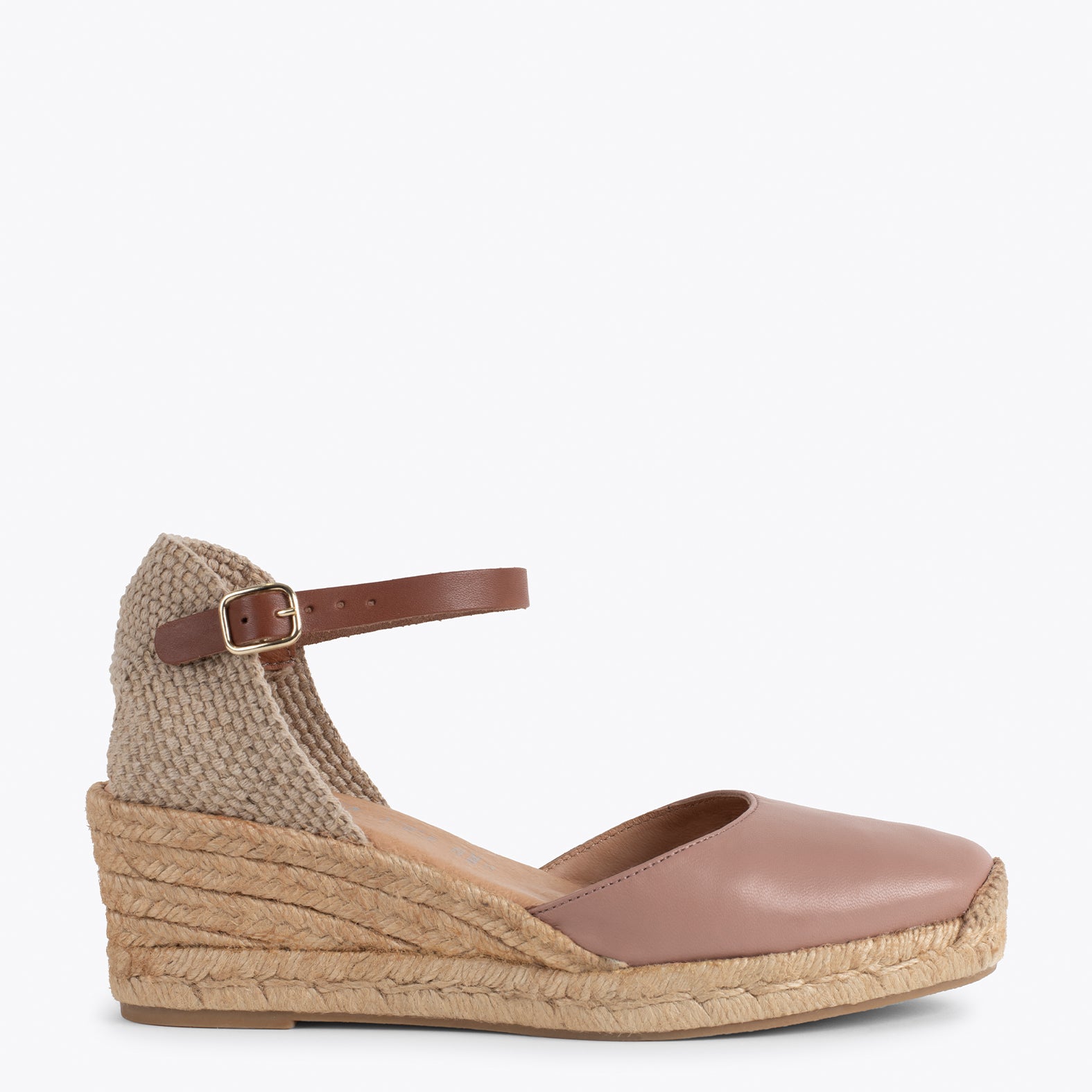 CALAELLA - BEIGE mid-wedge espadrille