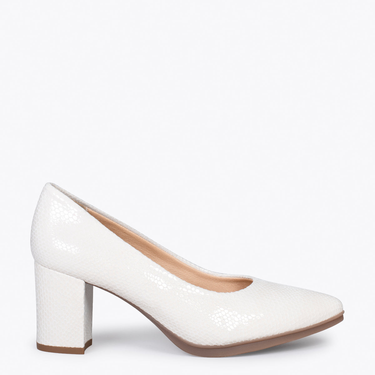 URBAN S ROYAL - Zapatos de tacón medio BLANCO