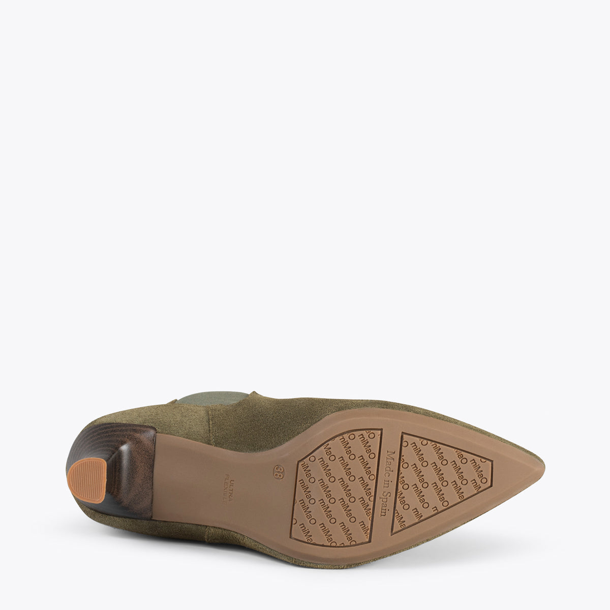 CHIC – Botines chelsea con tacón VERDE