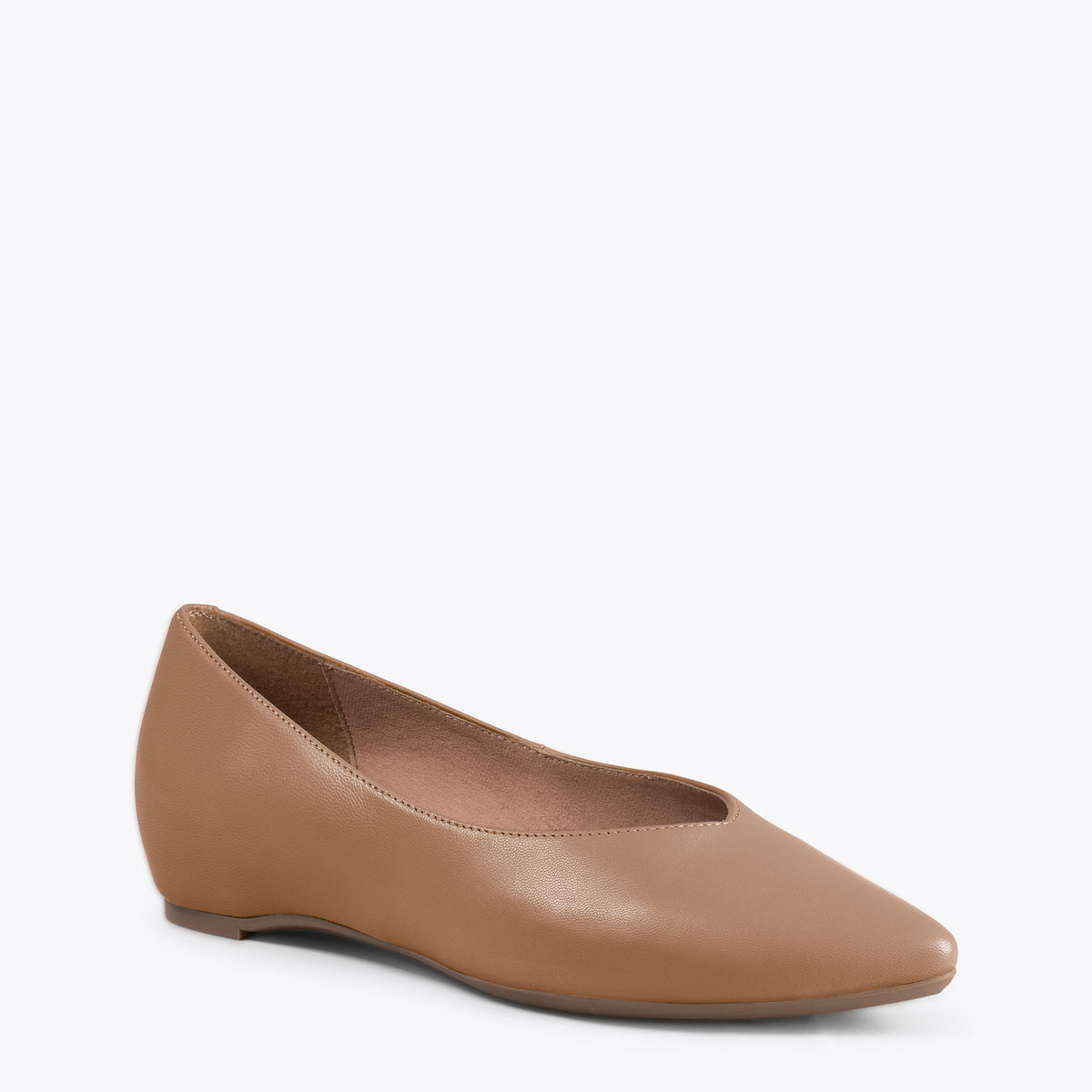 URBAN CUÑA - Zapatos con cuña interna CAMEL
