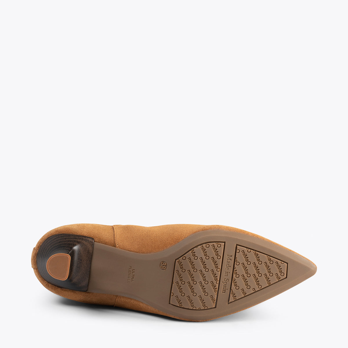 CHIC – Botines chelsea con tacón CAMEL