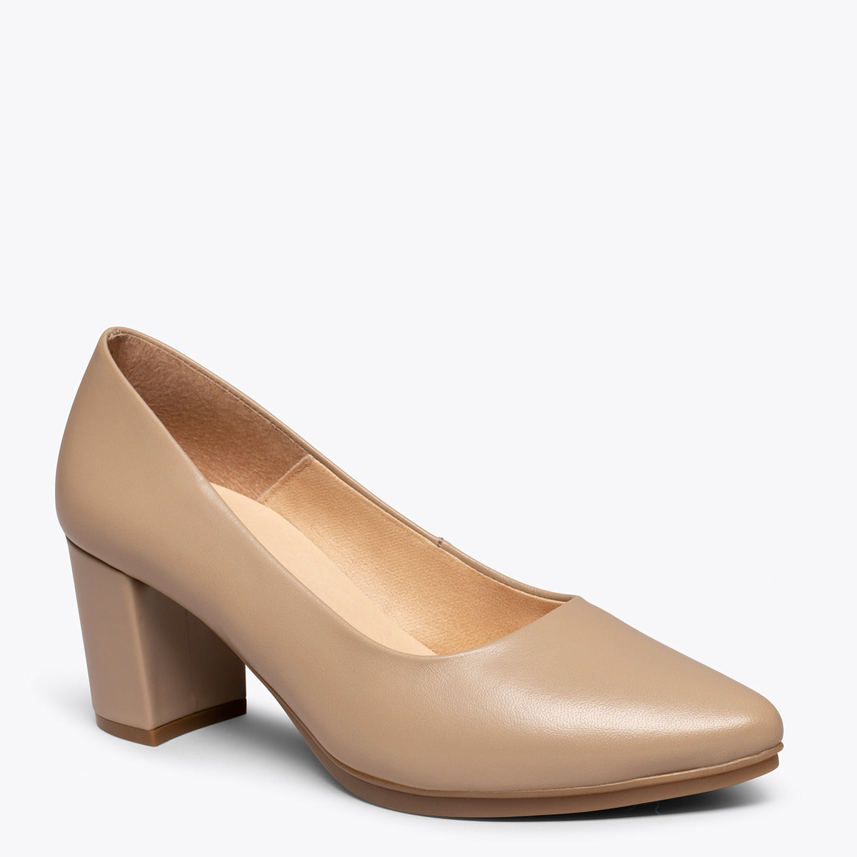 URBAN S SOIRÉE - Chaussures à talon moyen CAMEL