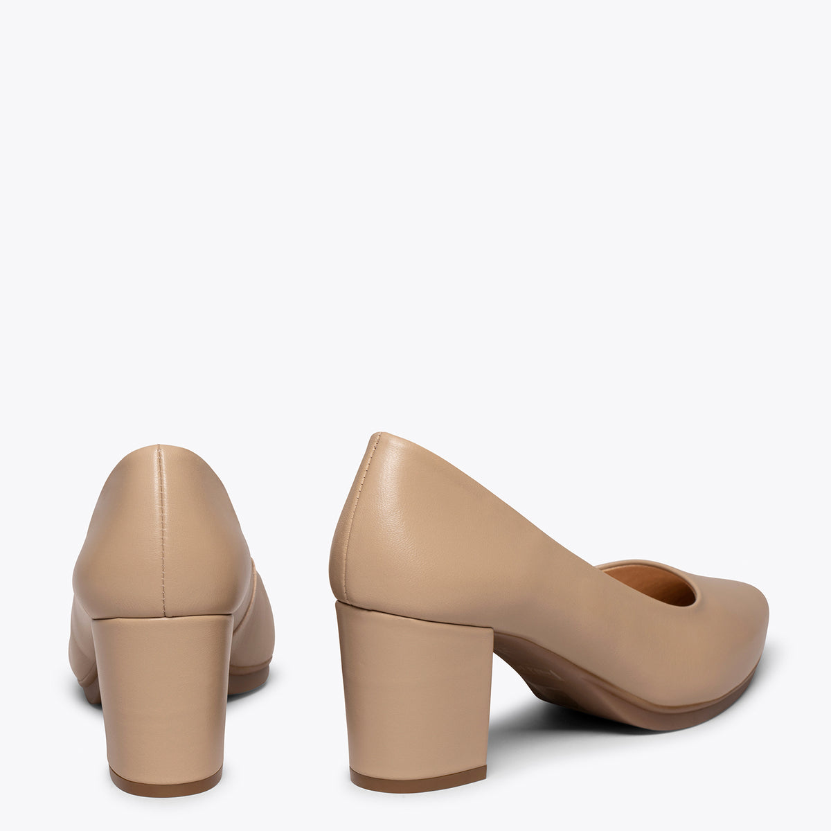 URBAN S SOIRÉE - Chaussures à talon moyen CAMEL