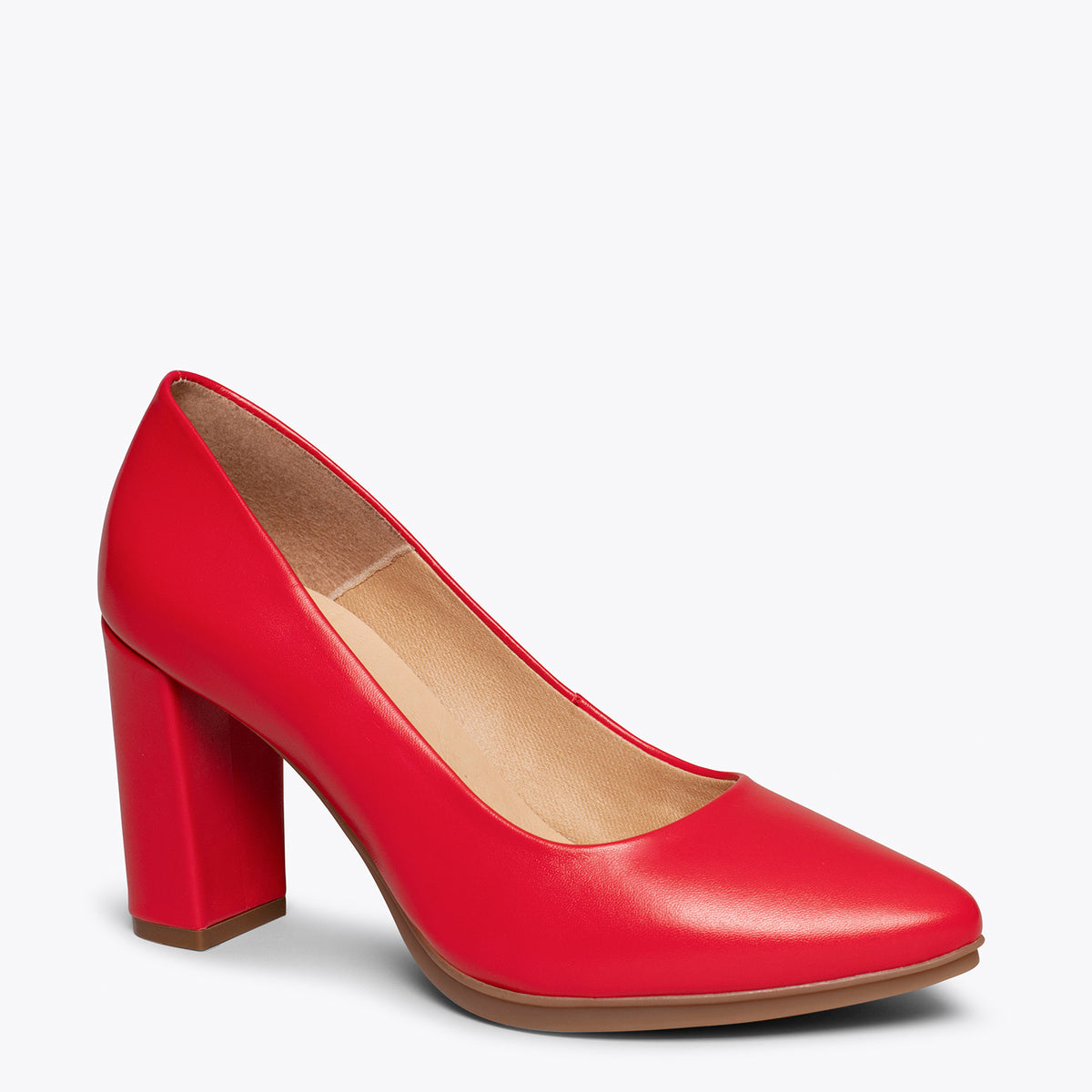 URBAN SALON - Zapatos de tacón alto en napa ROJO