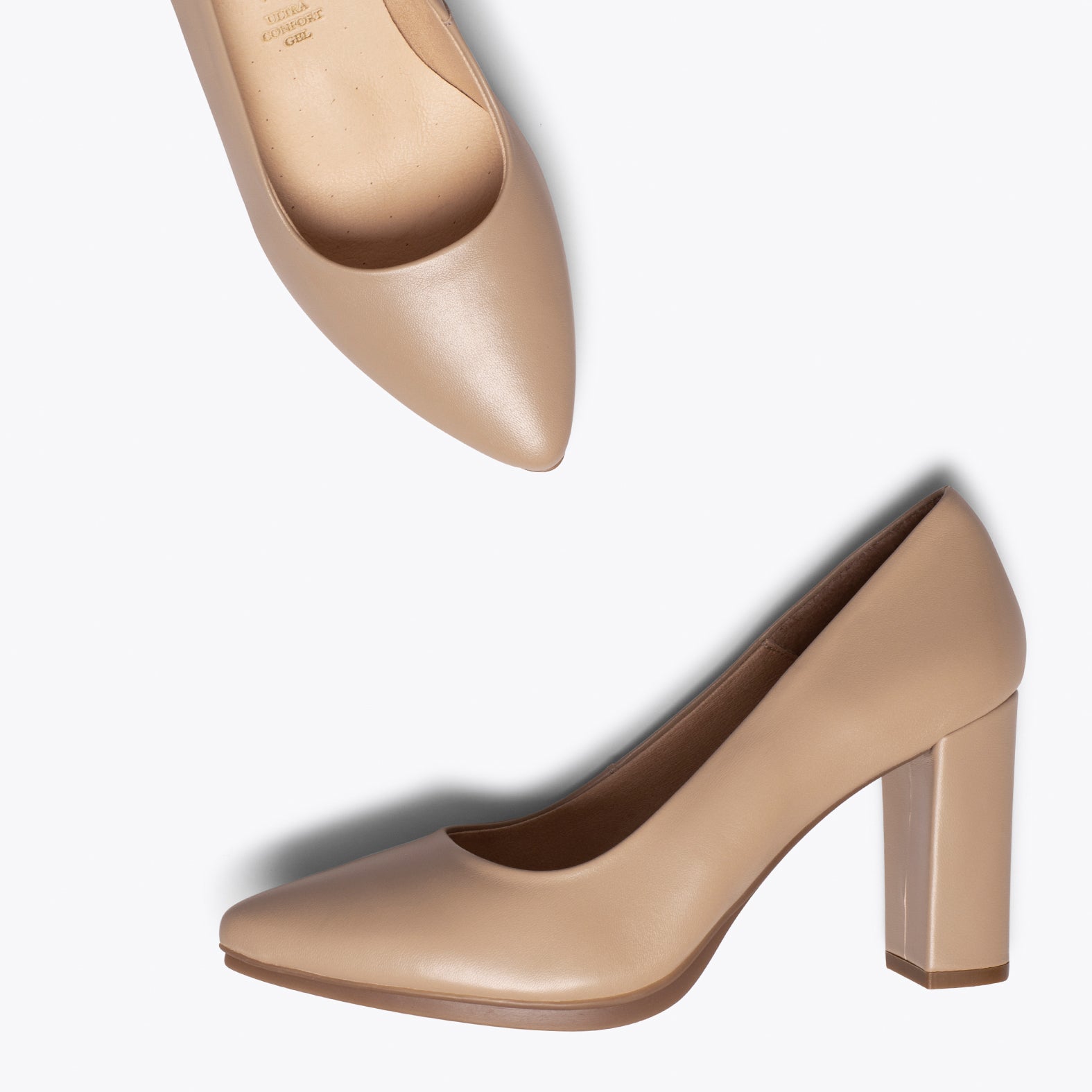 URBAN SALON - Zapatos de tacón alto CAMEL