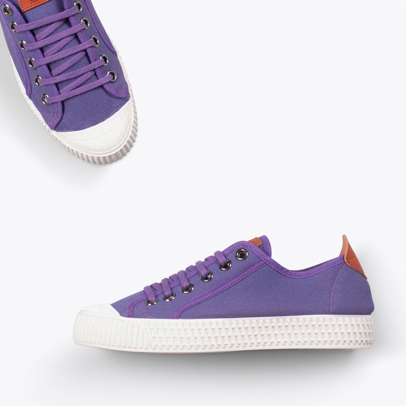 BAMBA – PURPLE water-repellent canvas sneaker