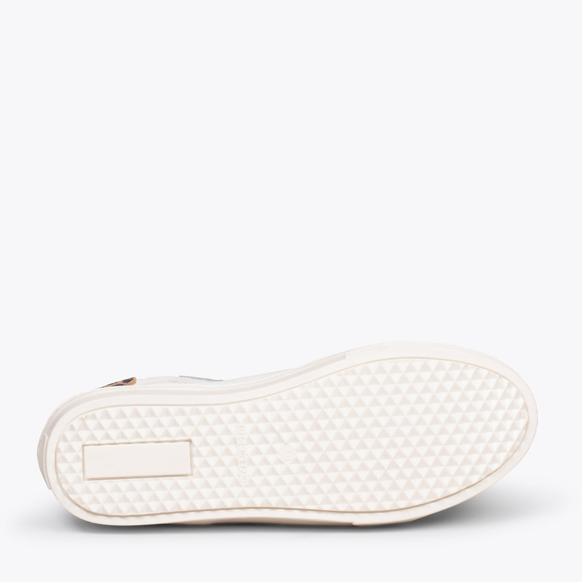 STAR - WHITE sneakers with platform