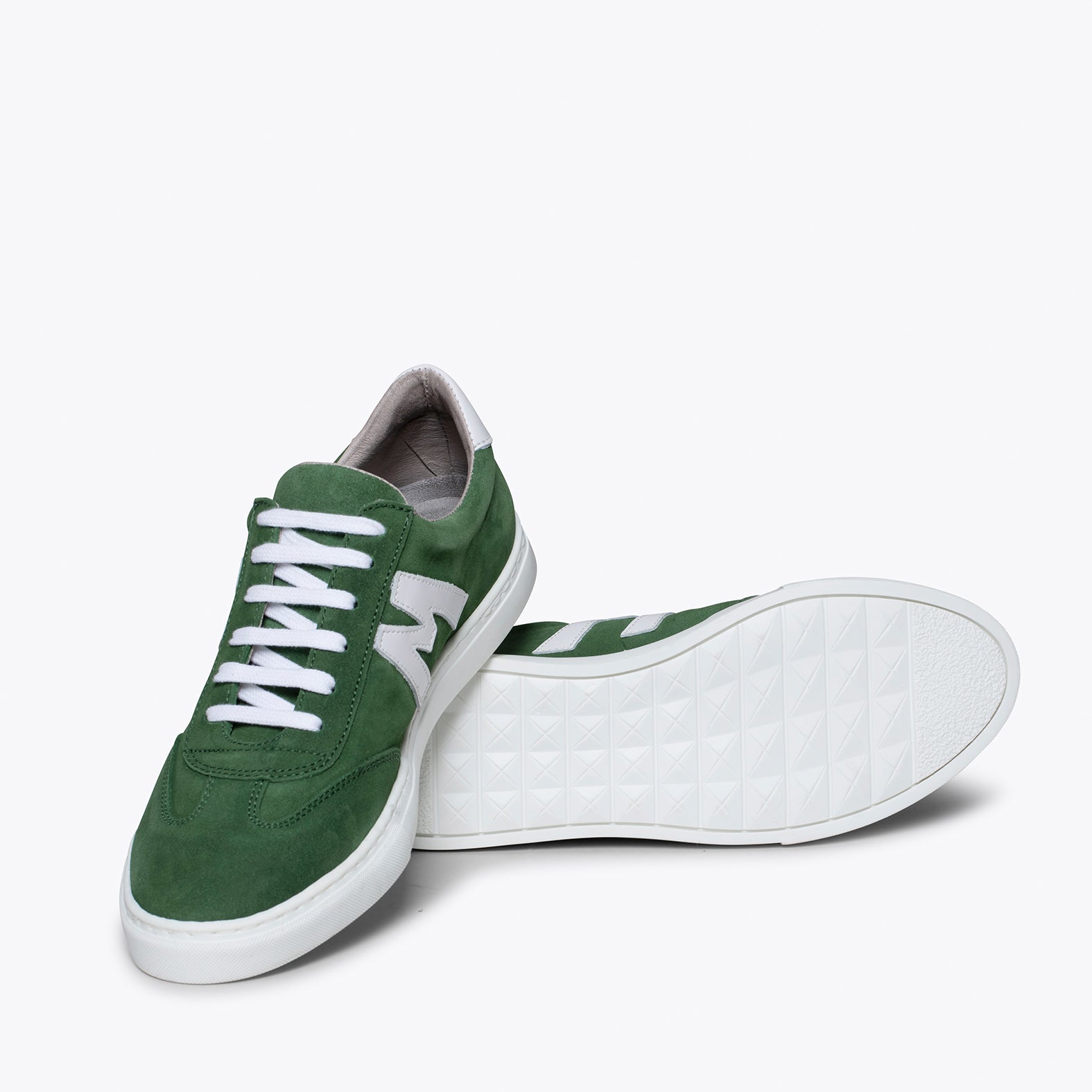 MONACO - GREEN WHITE MAN SNEAKER