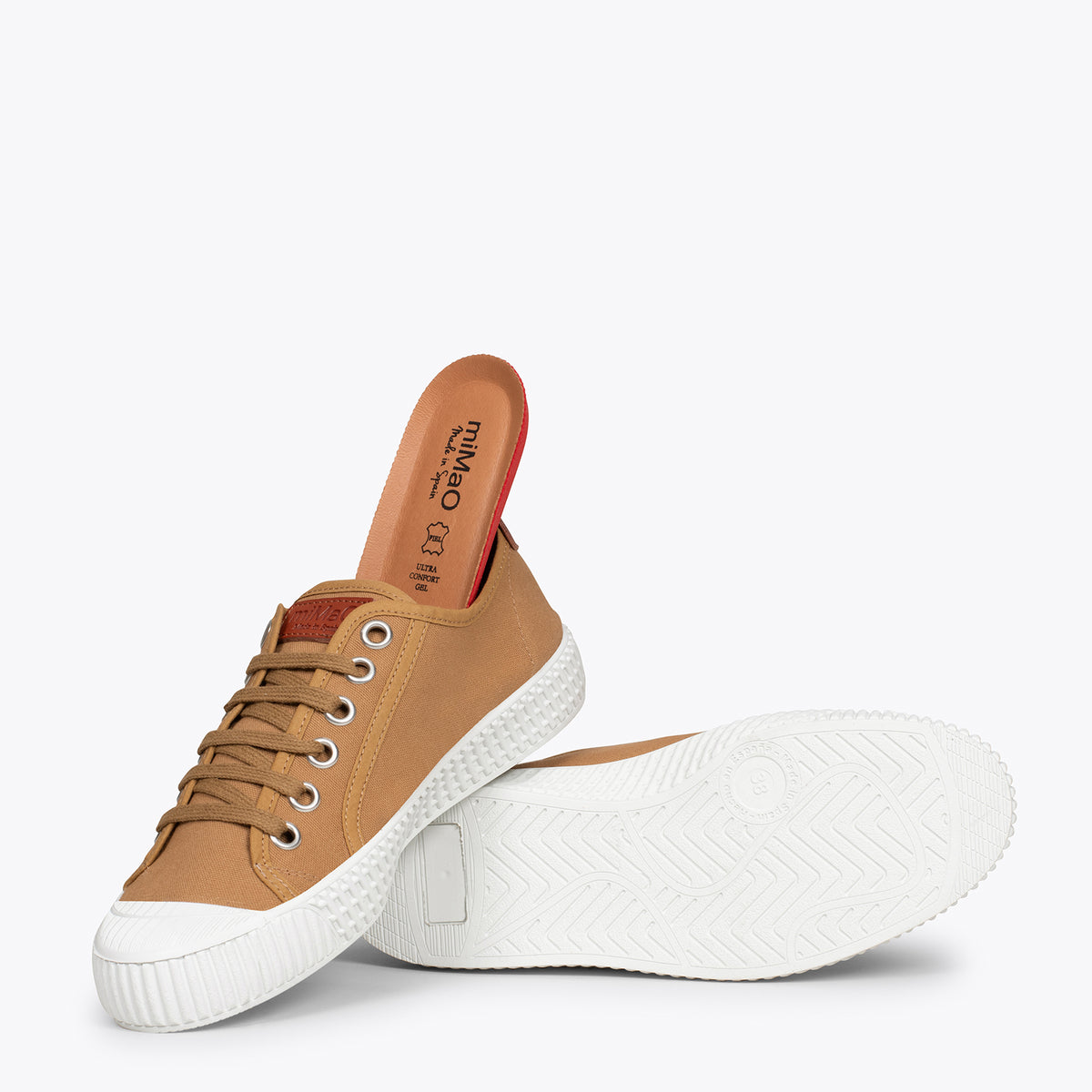 BAMBA – CAMEL canvas sneaker
