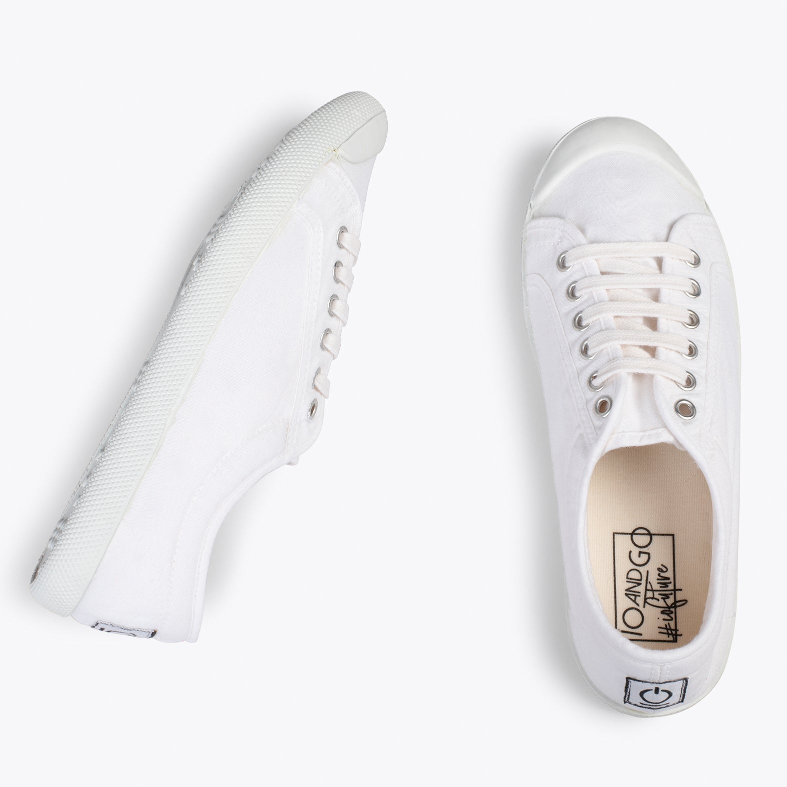 BAOBAB – Zapatilla deportiva de algodón de IO&GO BLANCO - miMaO ®