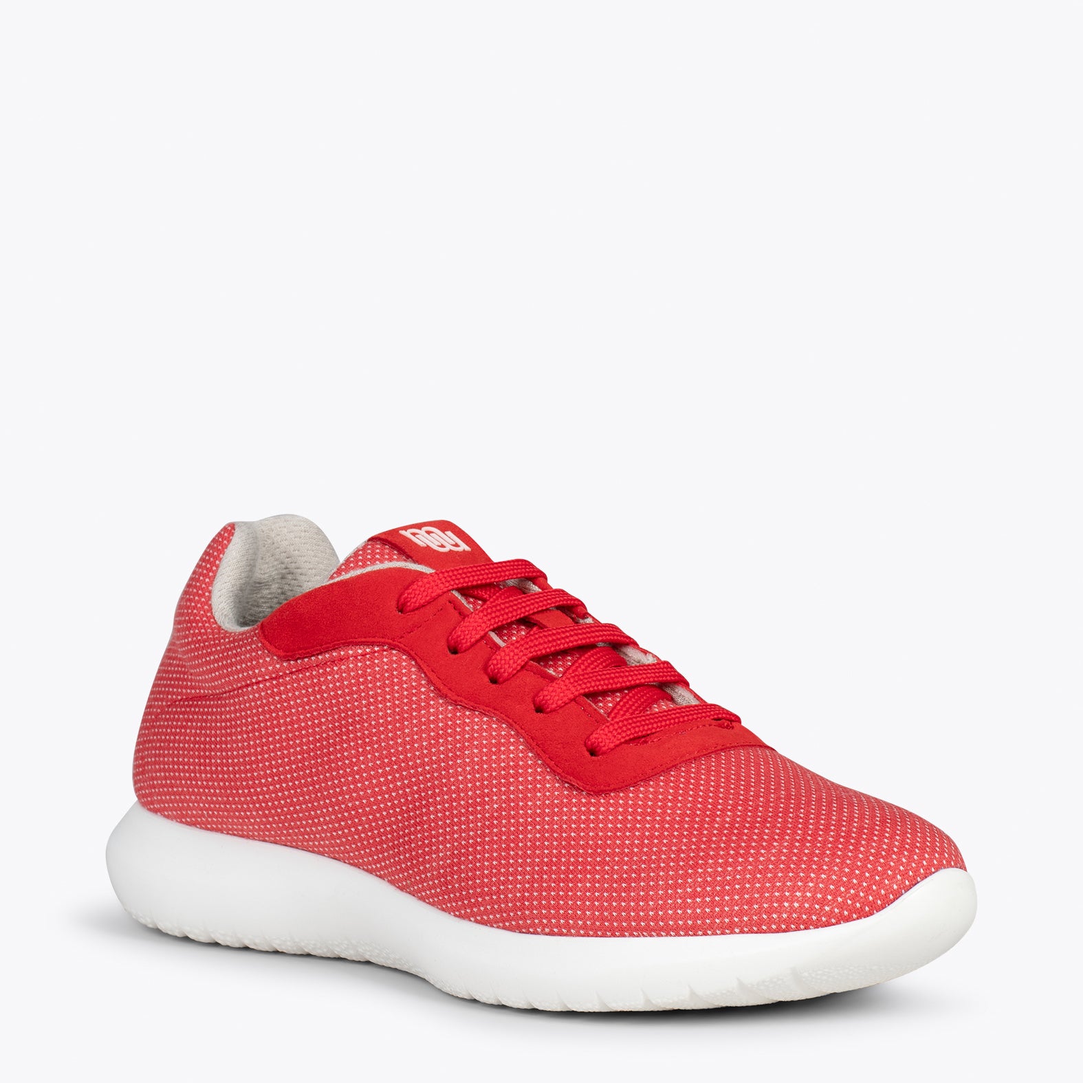 YOGA – Zapatillas deportivas de lana merino ROJO - miMaO ®