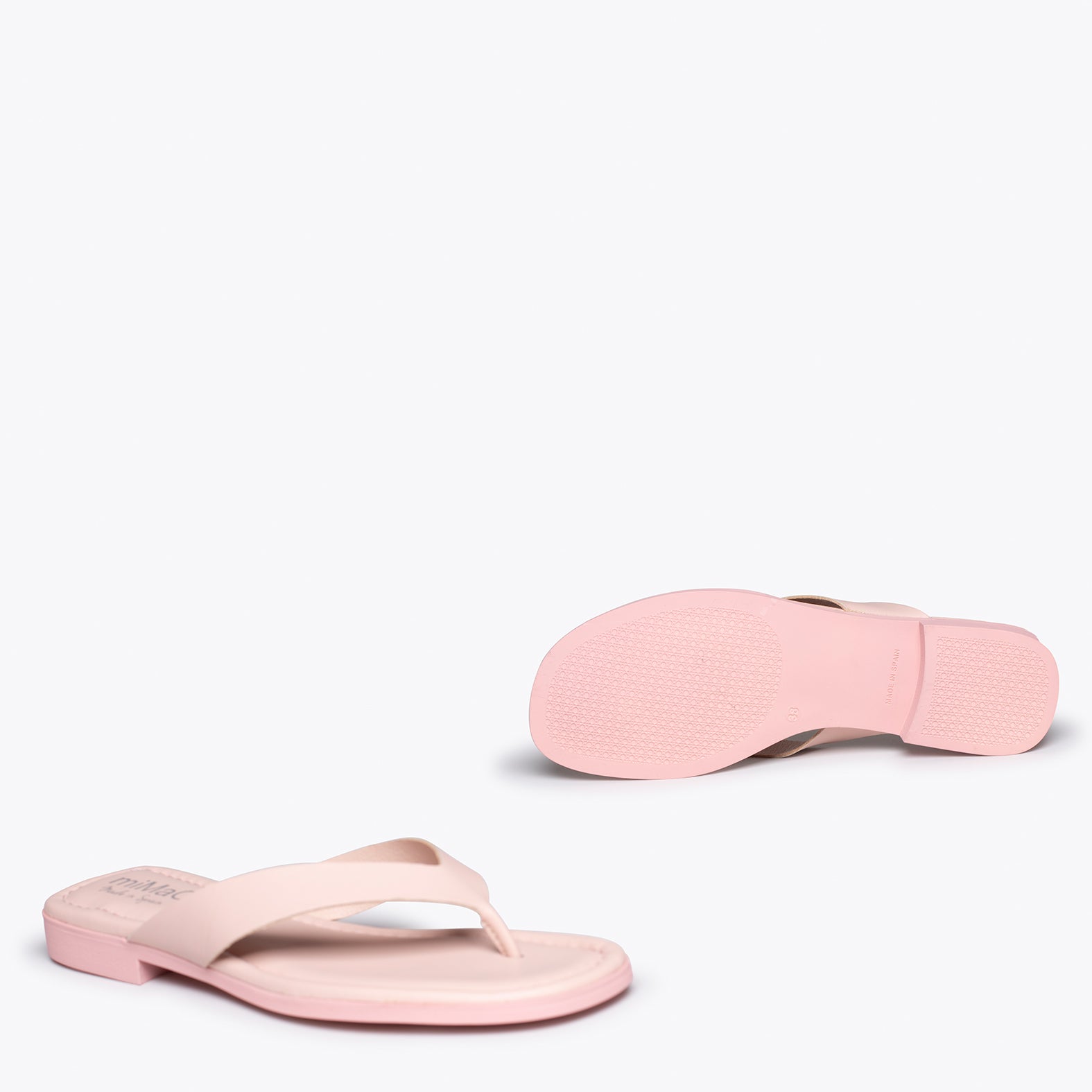 FLIP FLOP - Sandalias de dedo planas ROSAS - miMaO ®