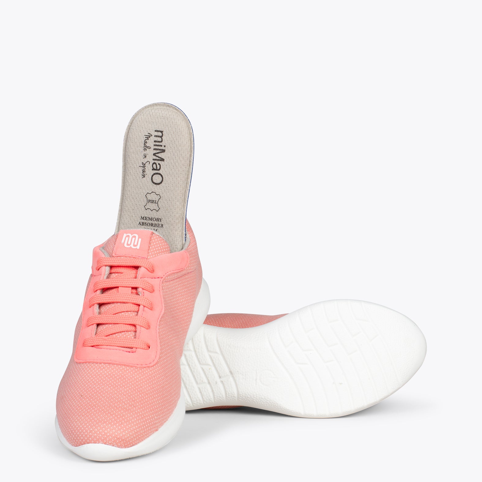 YOGA – Zapatillas deportivas de lana merino ROSA - miMaO ®
