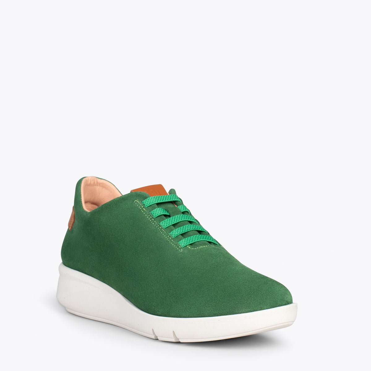 FLY – Zapatos deportivos con cuña VERDE