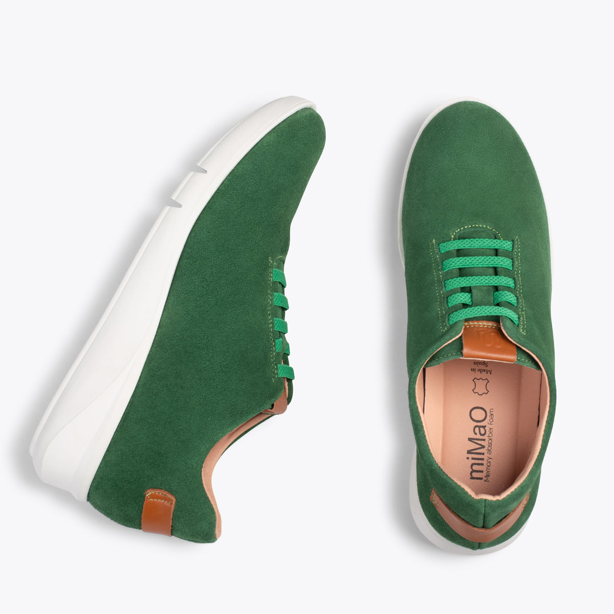 FLY – Zapatos deportivos con cuña VERDE